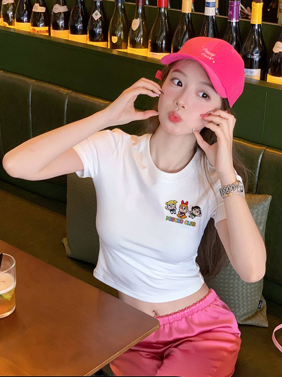 Áo thun baby tee CRY BABY form ôm ABD1338 Miucho tay ngắn cổ tròn hotrend in mix_thumbnail_2