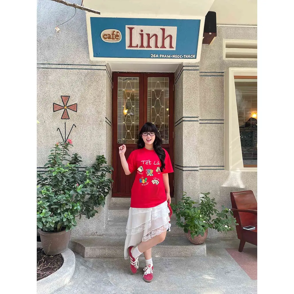 Áo thun Tết Bính Ngọ 2026 form rộng Miucho chất thoáng mát dày dặn hình sắc nét in mix 2937_thumbnail_4