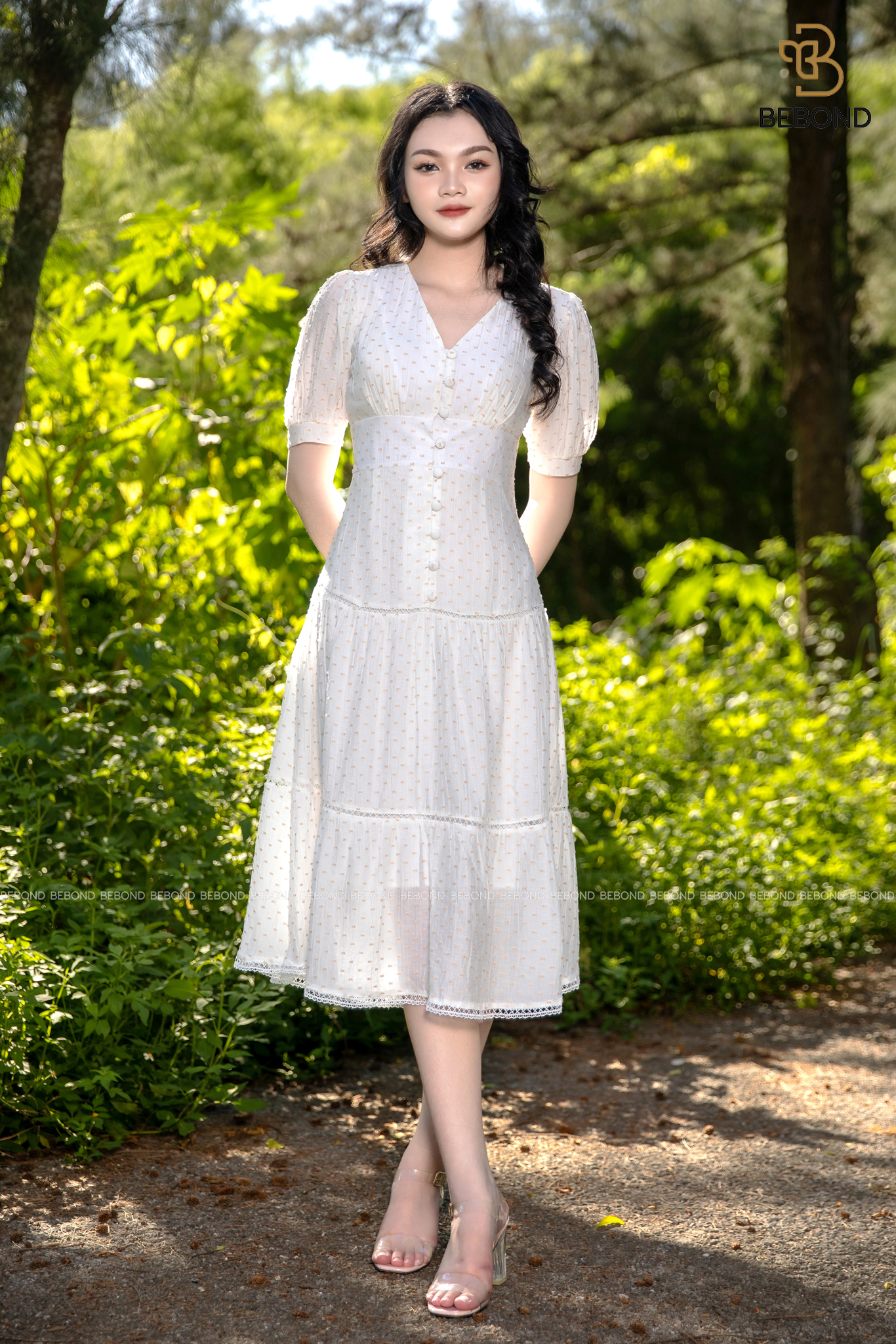 Đầm đũi nảy hạt màu TRẮNG FIONA_thumbnail_2