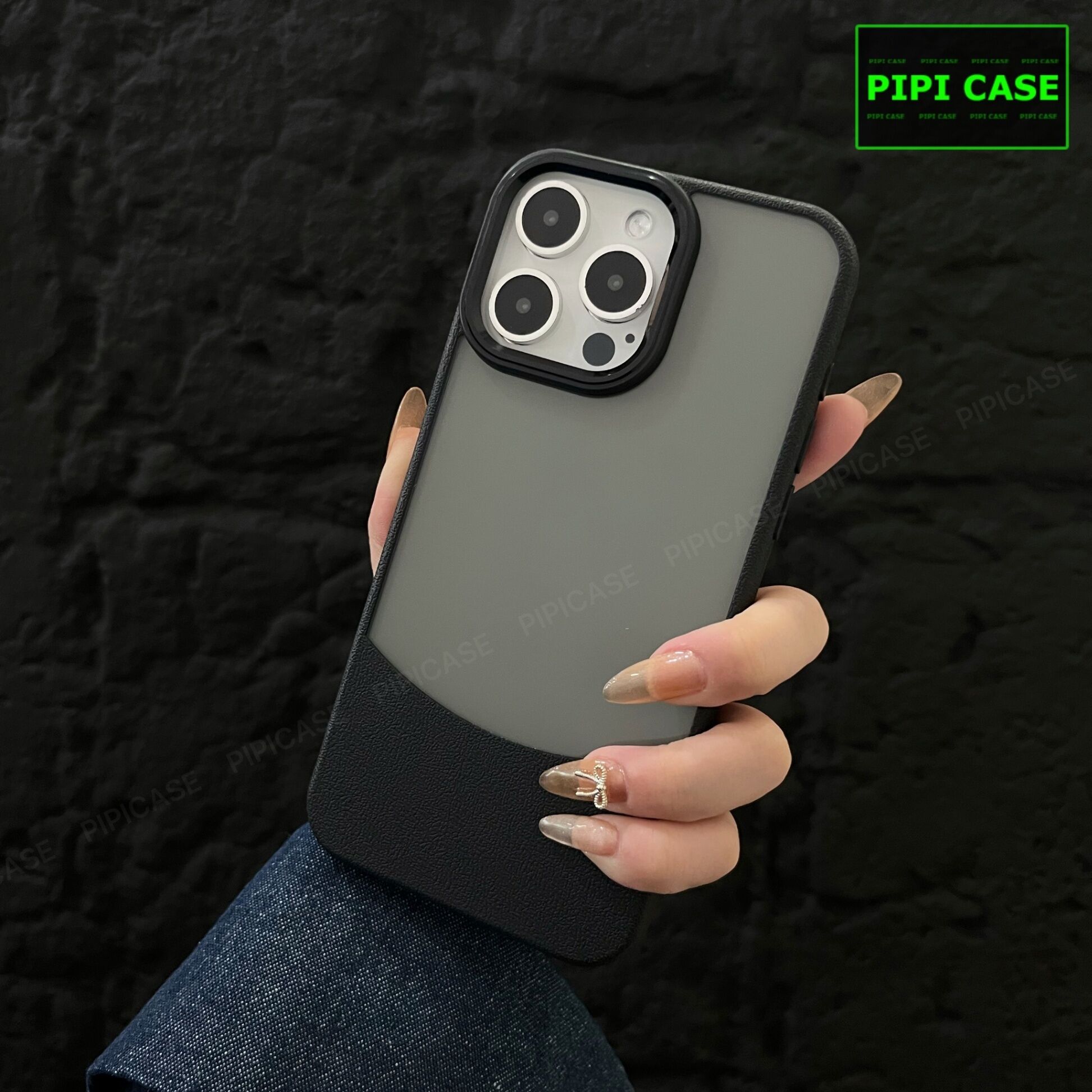 Ốp Lưng iPhone 12 Pro - Richy - Đen