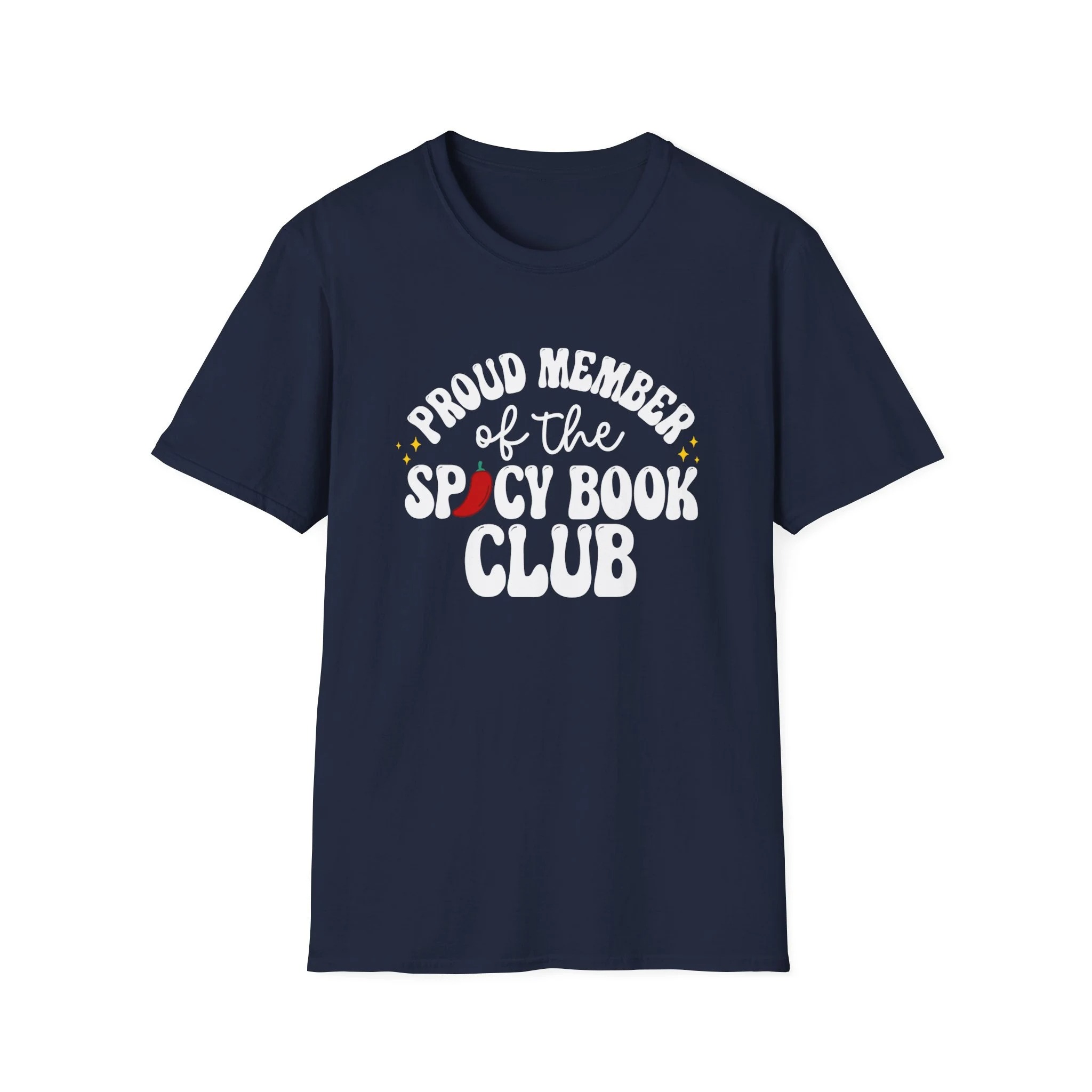 Spicy Book Club Shirt - Proud Member Tee Smut Reader Gift BookTok Romance Book Lover T-Shirt_thumbnail_4