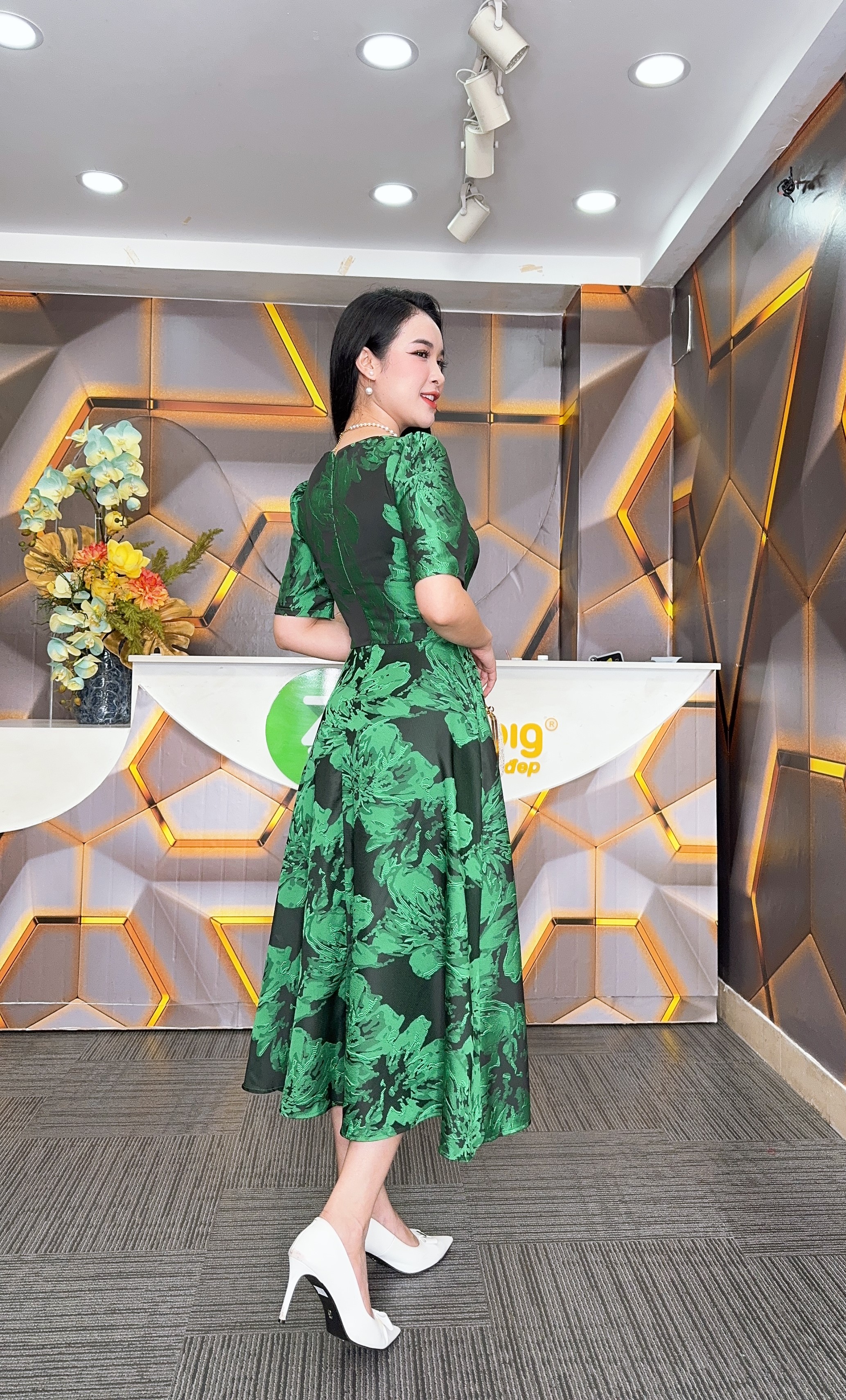 Đầm xòe - Y1821 - Thương hiệu Zonbig_thumbnail_7