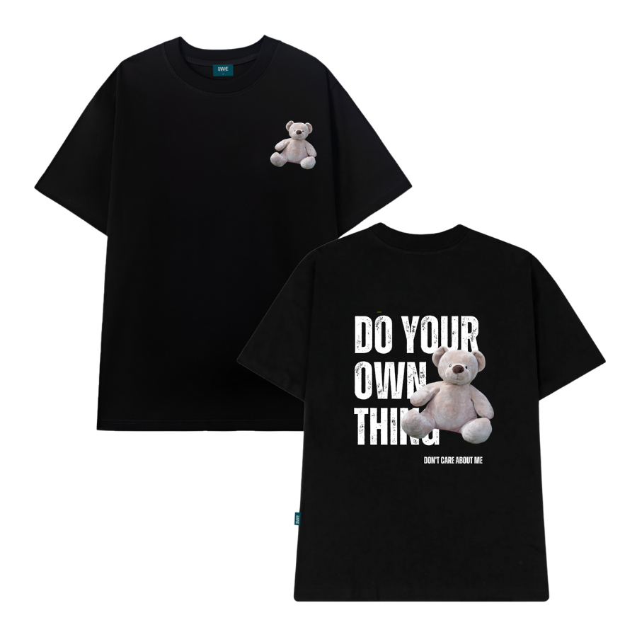 Áo thun unisex hình gấu in 2 mặt nhiều mẫu local brand 𝐖𝐞 𝐓𝐞𝐞 dáng oversize rộng- T006_thumbnail_0