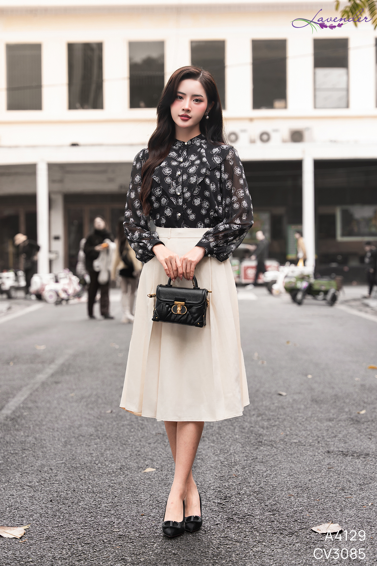 Áo sơ mi kt họa tiết hoa 2 màu A4129_thumbnail_5