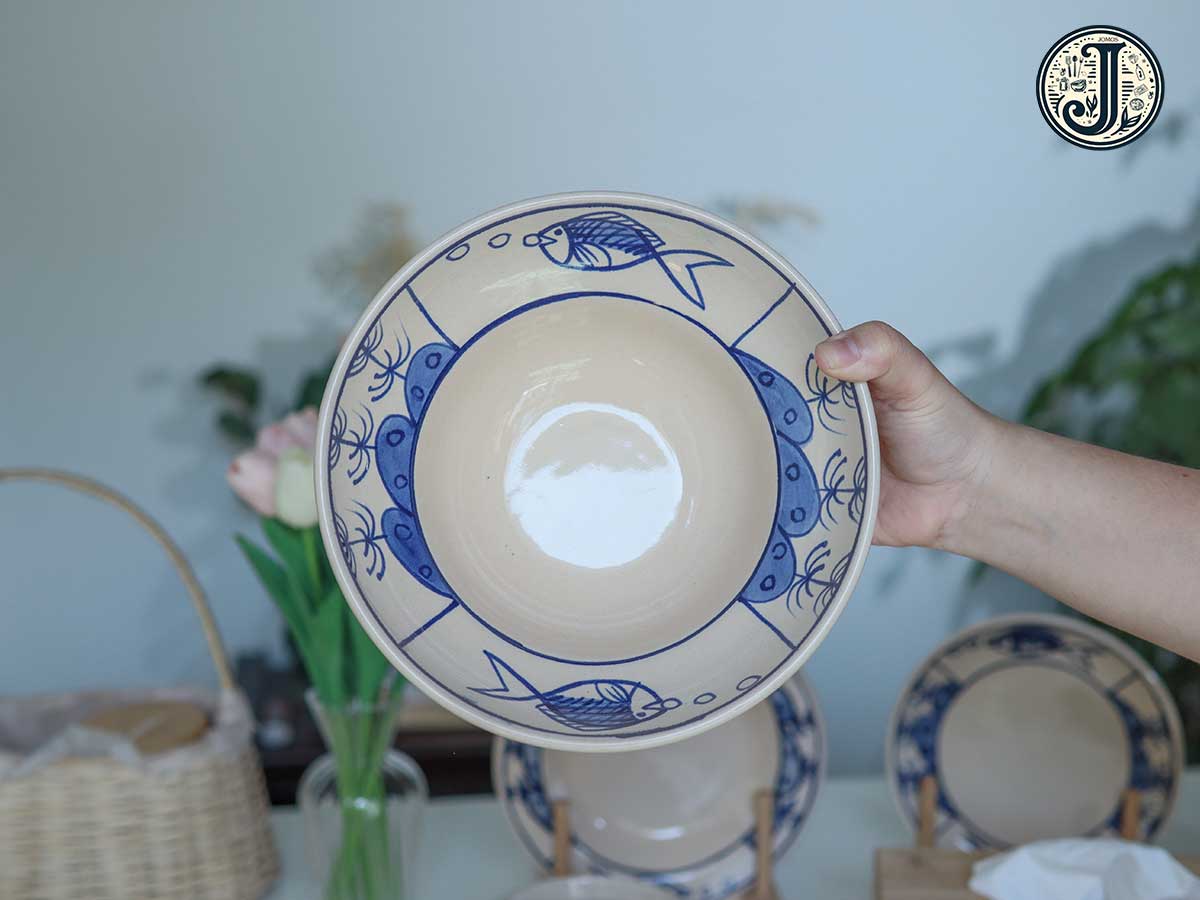 Tô chiết yêu 20cm gốm Lái Thiêu cao cấp Cá J000296_thumbnail_2