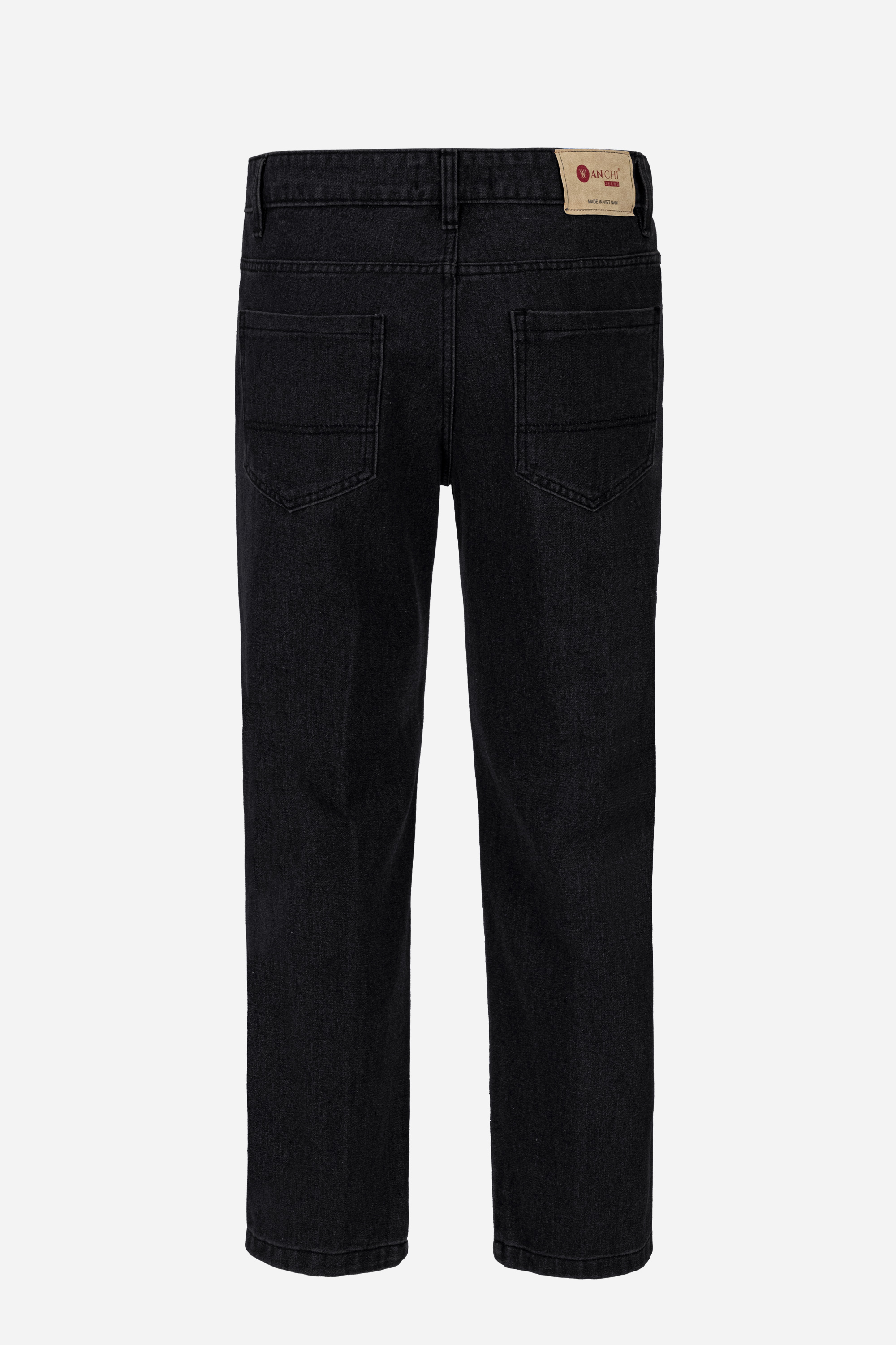 Quần Jeans 1 Li Nam Trung Niên ANCHI Chất Liệu Cafe Dáng Suông Túi Chéo Cao Cấp_thumbnail_3