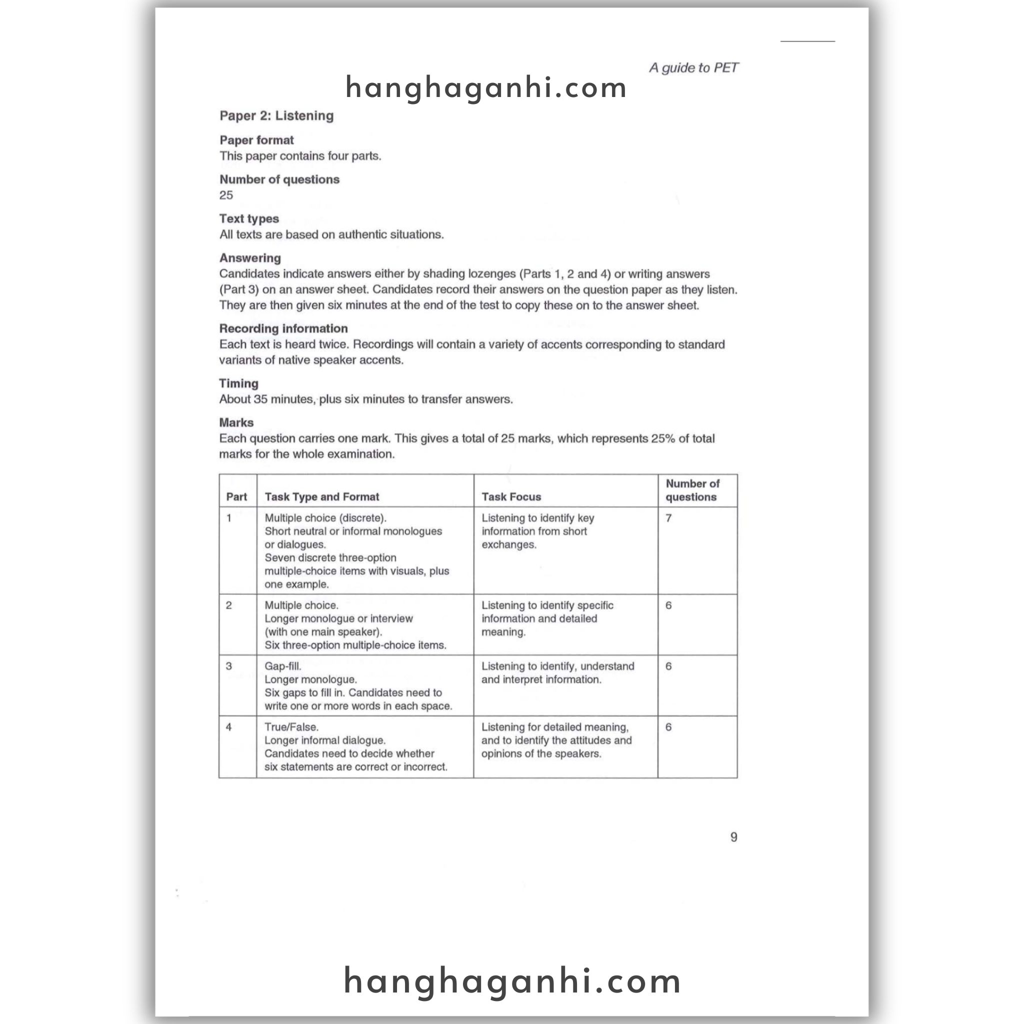 [Sách] Cambridge English Preliminary – Preliminary English Test (PET) 5 With Answers_thumbnail_16