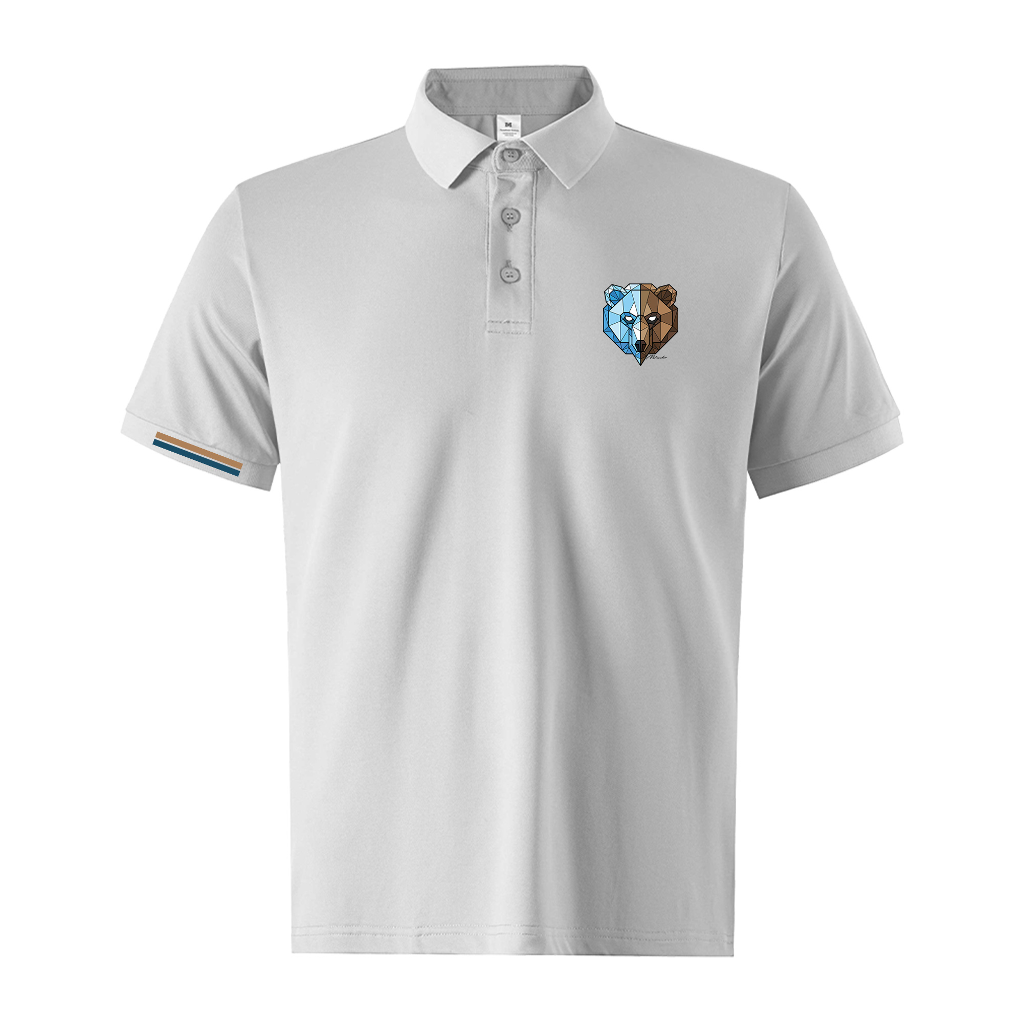 Áo polo nam form vừa 1908 Miucho Iconic vải cá sấu đứng form thoáng mát in mix_thumbnail_0