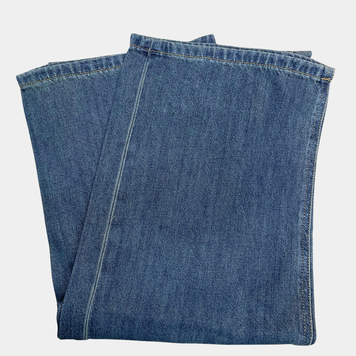 Quần Jean ống rộng Basic Túi trơn_thumbnail_7