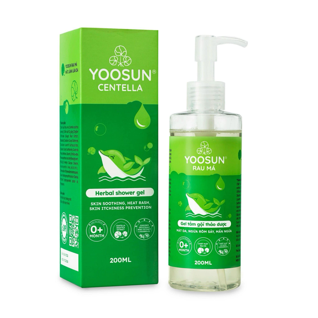 GEL TẮM GỘI YOOSUN RAU MÁ