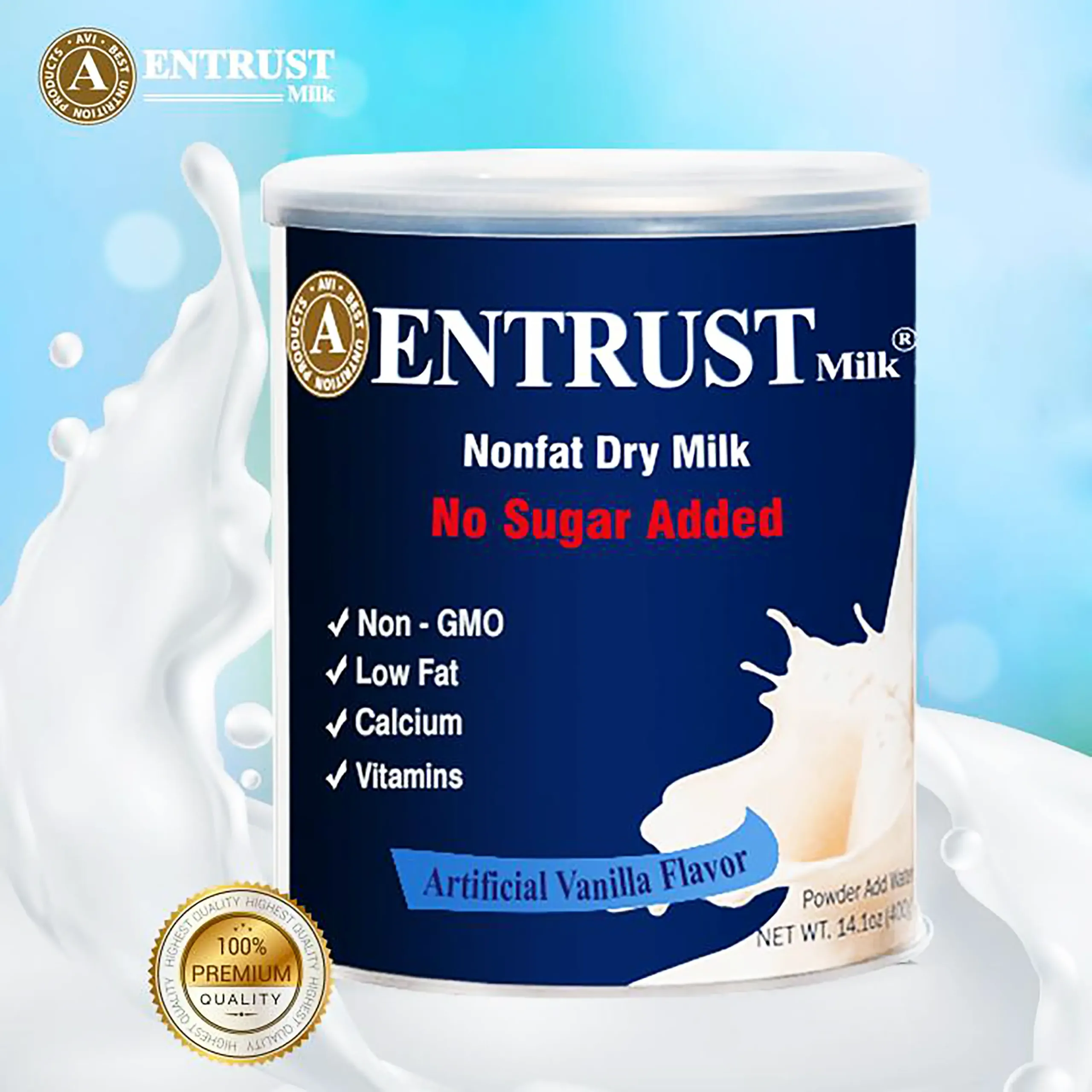 Sữa Bột Entrust Milk 400g Dành Cho Người Tiểu Đường