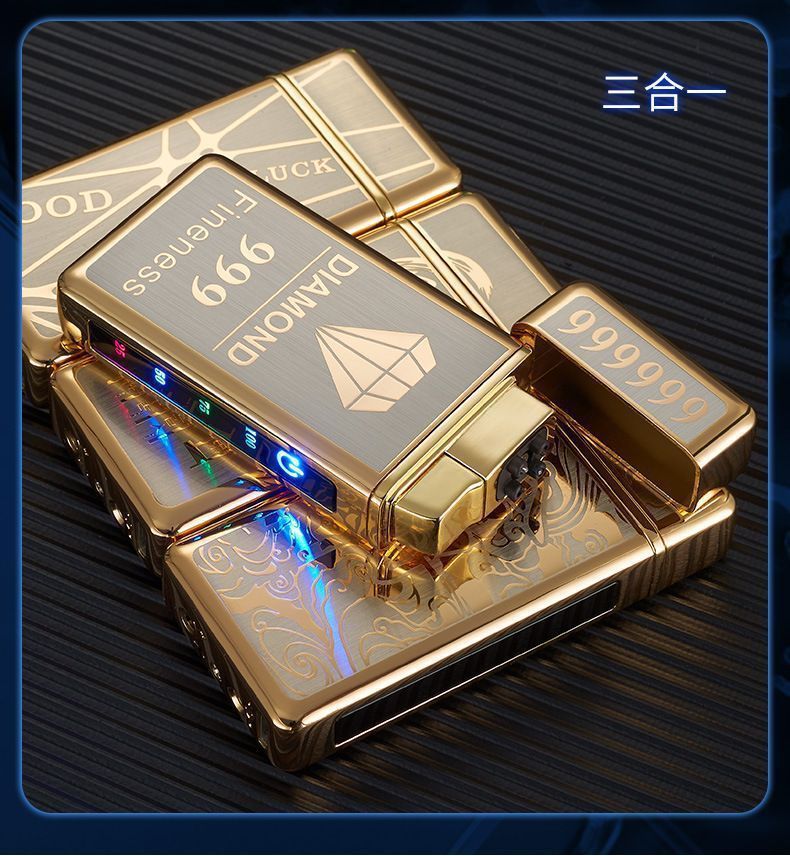 Bật lửa 2 chế độ có đèn pin TH601 tặng kèm đầu bơm_thumbnail_2