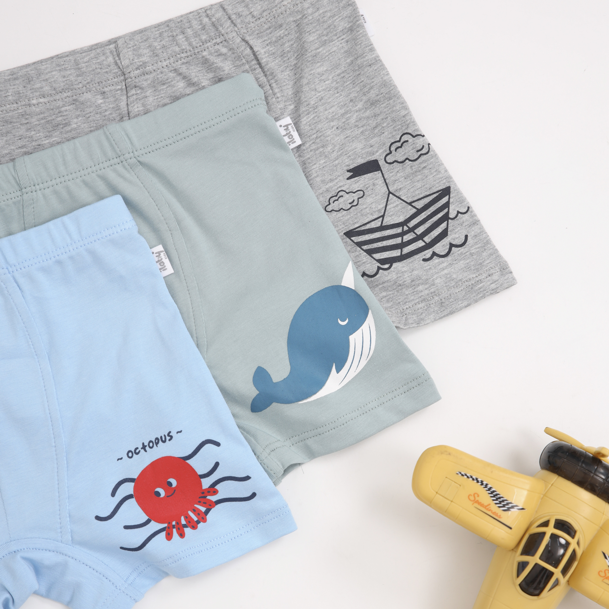 Quần chip bé trai hình in đùi_thumbnail_3