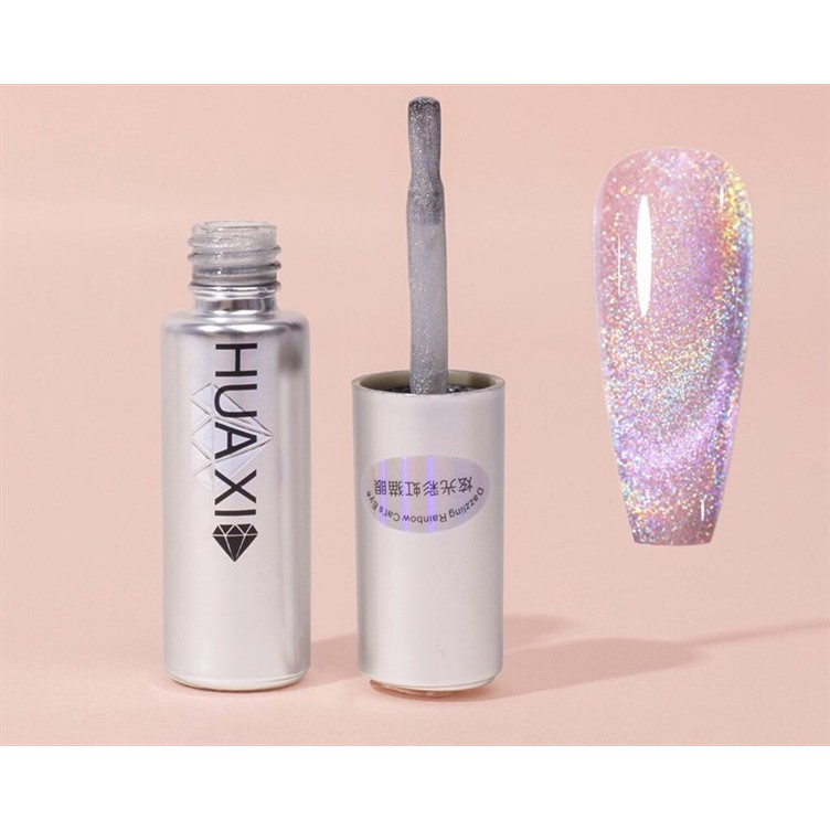 Sơn gel - mắt mèo cầu vồng - Huaxi