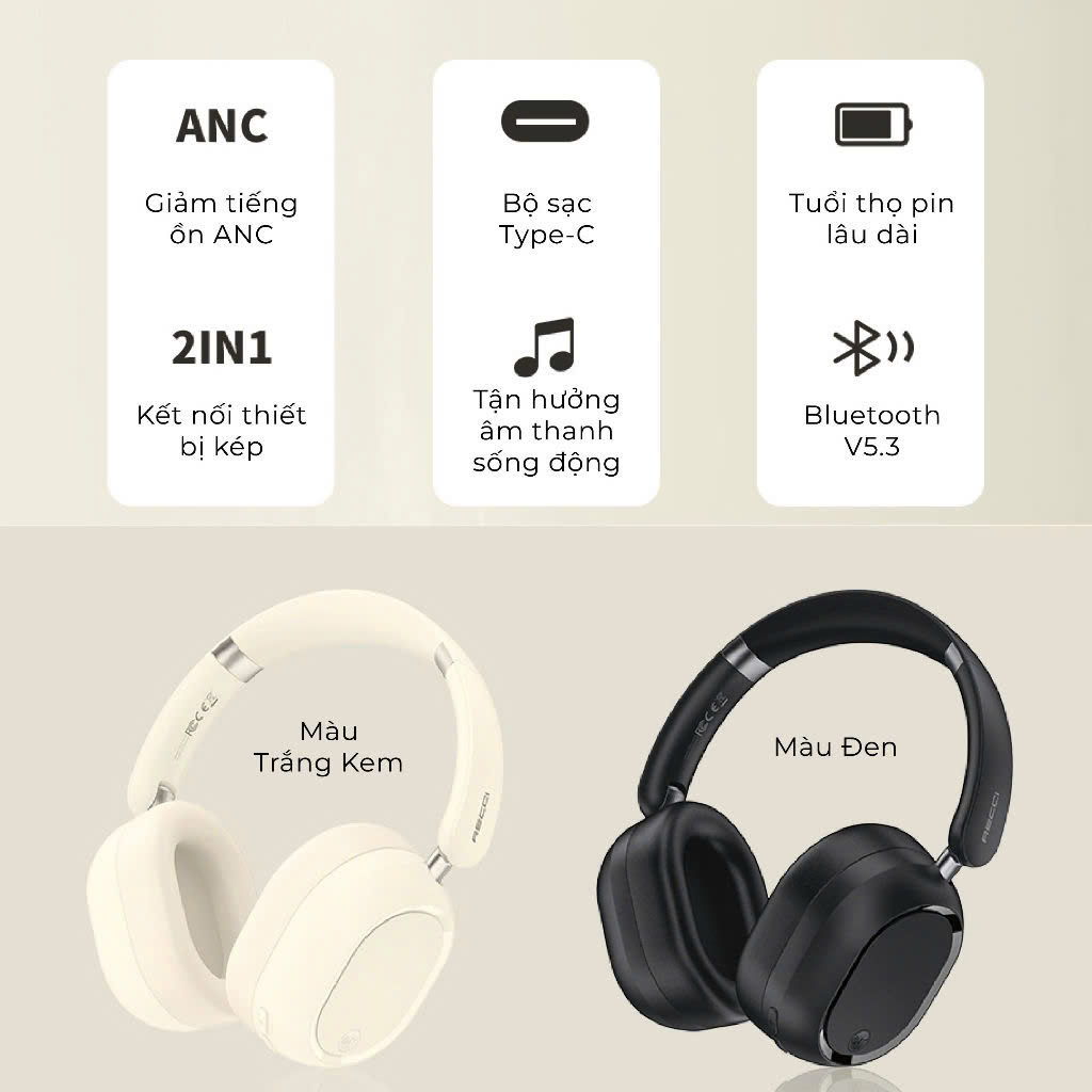 Tai nghe Bluetooth Recci - REP-W79-BE_thumbnail_1