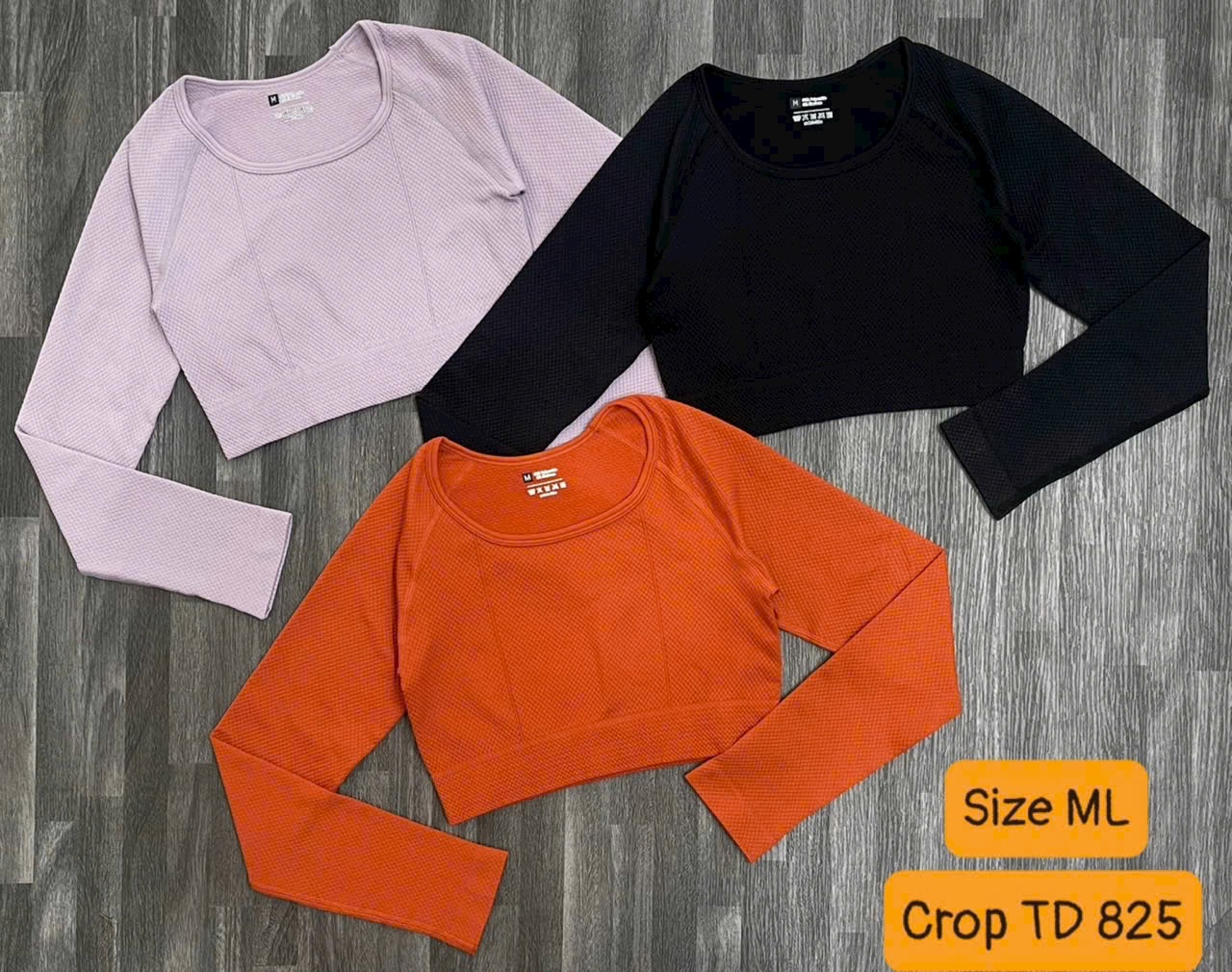 Áo Croptop Thể Thao Tay Dài F.21 Cá Tính_thumbnail_5
