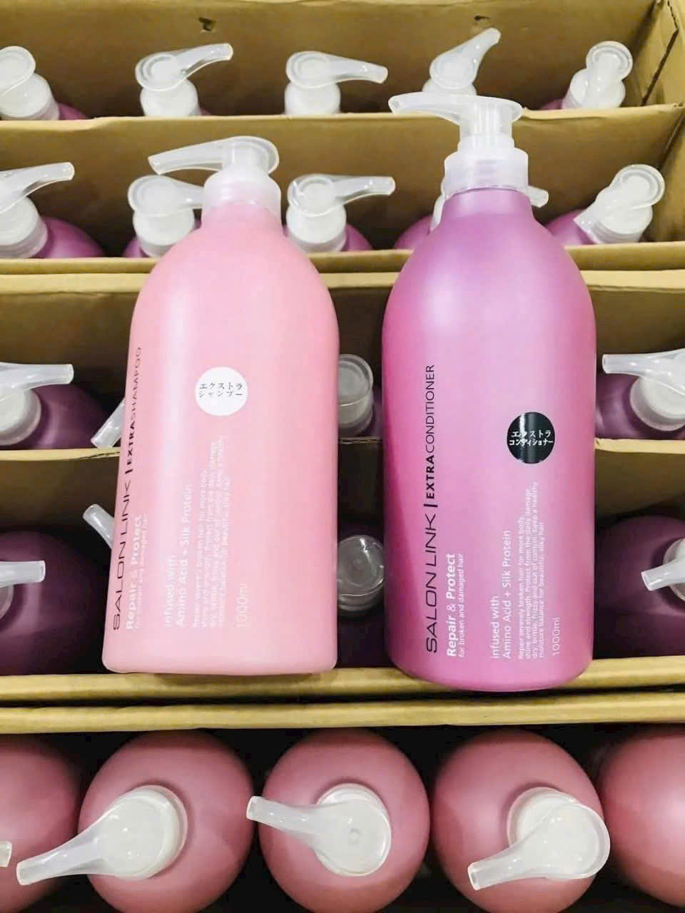 BỘ CẶP DẦU GỘI XẢ PHỤC HỒI SALON LINK - JAPAN 1000ml_thumbnail_4