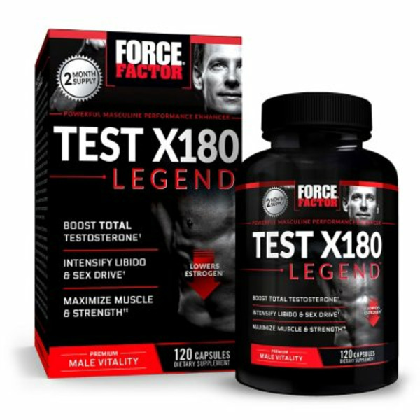Viên Uống Hỗ Trợ Testosterone Force Factor Test X180 Legend – Hộp 120 Viên SHM-0054