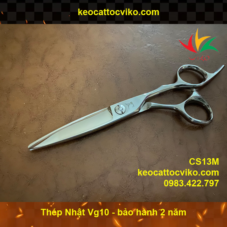 Kéo cắt tóc Viko LS CS13M/6.0 (Lưỡi chuốt)