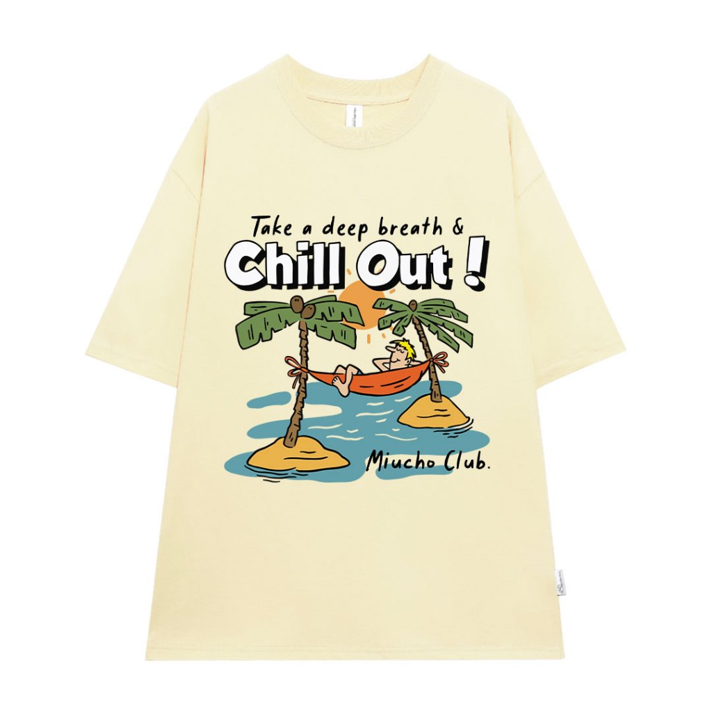 Áo thun nam form rộng ATD1145 Miucho Man tay ngắn thoáng mát cổ tròn in mix BST hè biển_thumbnail_11