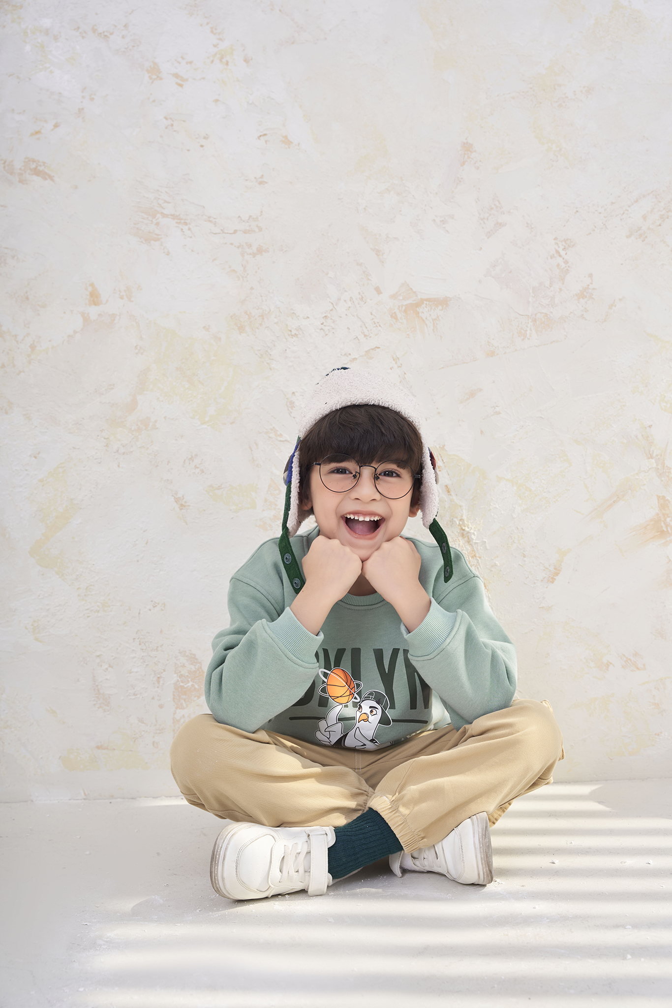 Áo nỉ cổ tròn cơ bản in hình_thumbnail_3