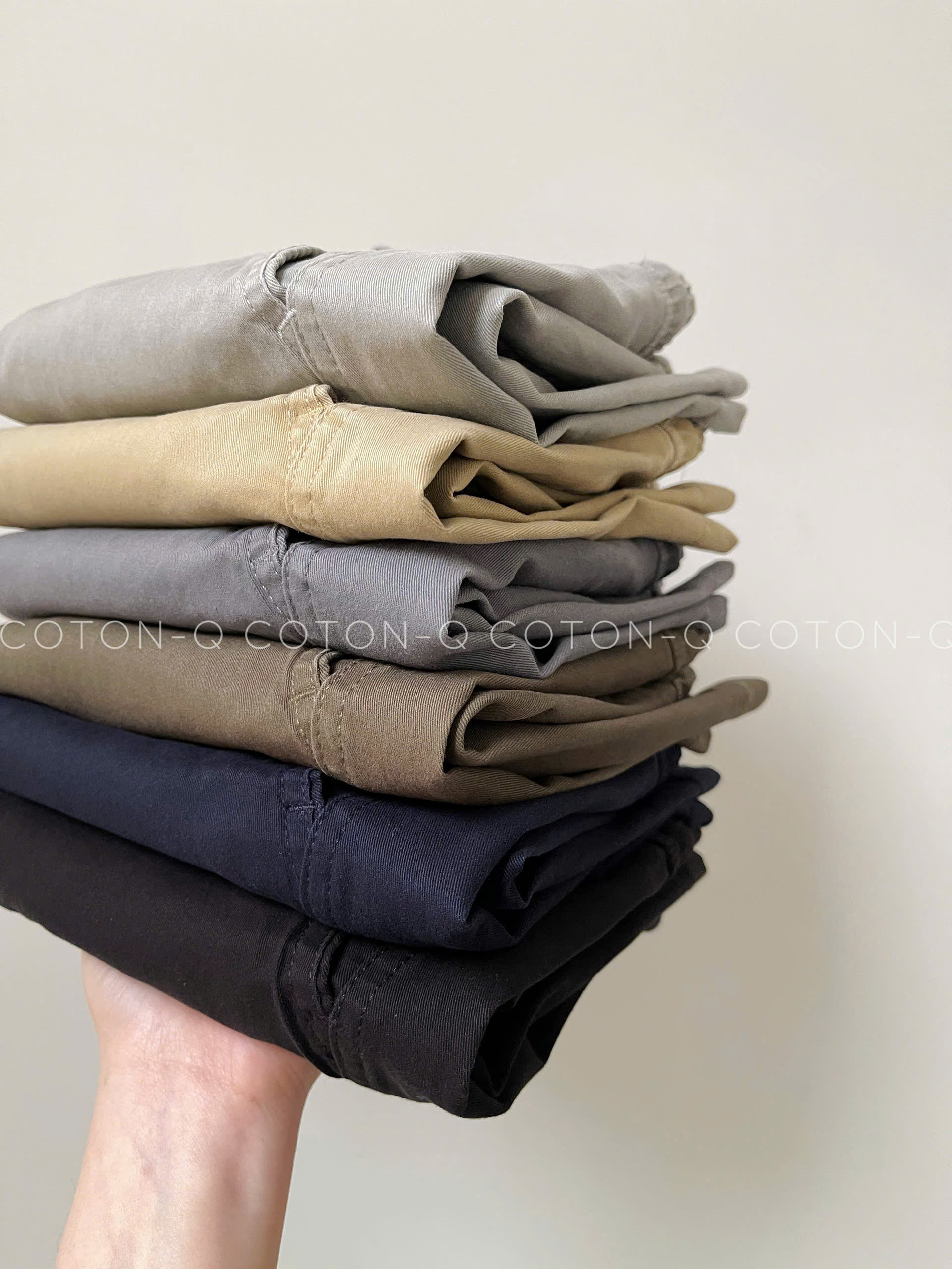 Quần short lưng thun nam ( RÊU )_thumbnail_3