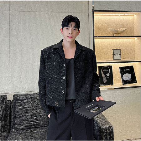 Áo Khoác Tweed Lịch Lãm Dành Cho Nam_thumbnail_0