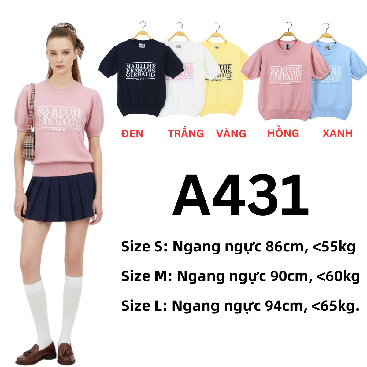 A431- ÁO LEN NỮ