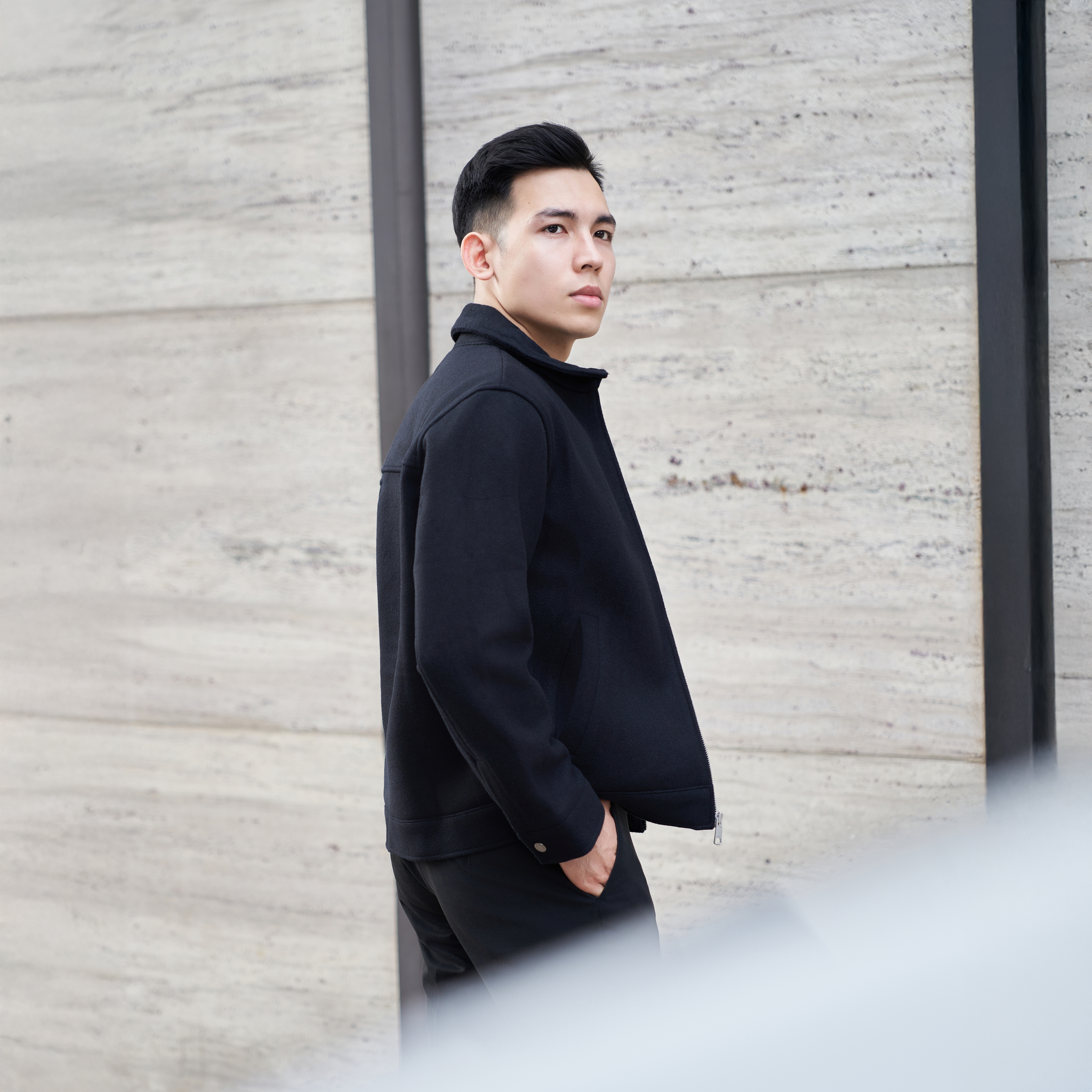 Áo khoác dạ nam Narsis D24009 chất liệu cao cấp, kiểu dáng cổ điển, lịch lãm._thumbnail_3