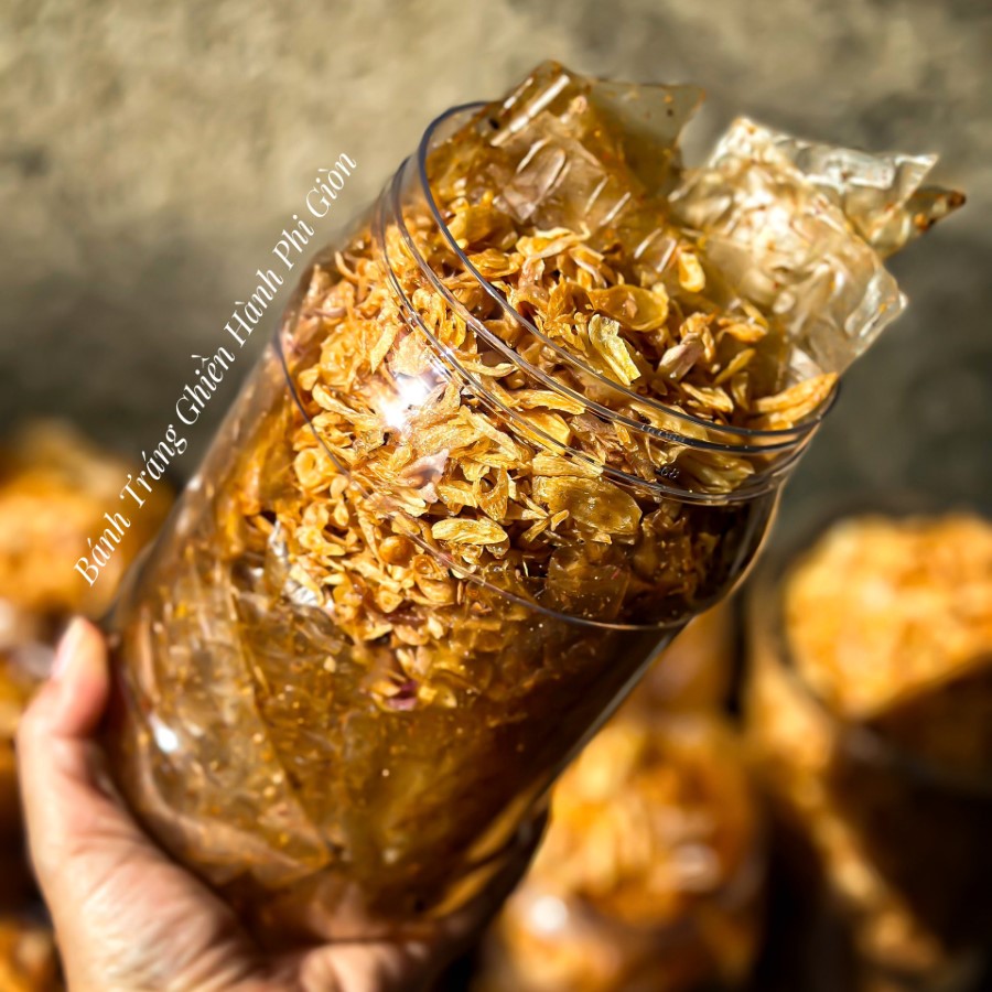 Bánh Tráng Hành Phi Ghiền