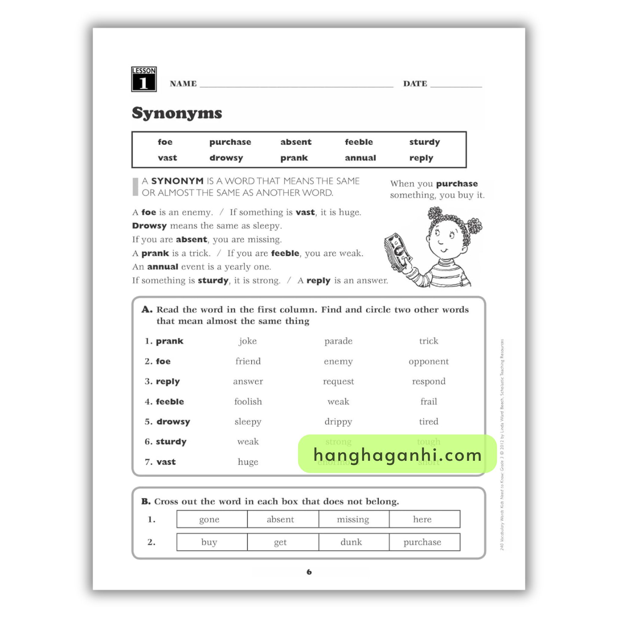 Sách 240 Vocabulary Words Kids Need To Know – Trọn bộ 6 cuốn_thumbnail_32