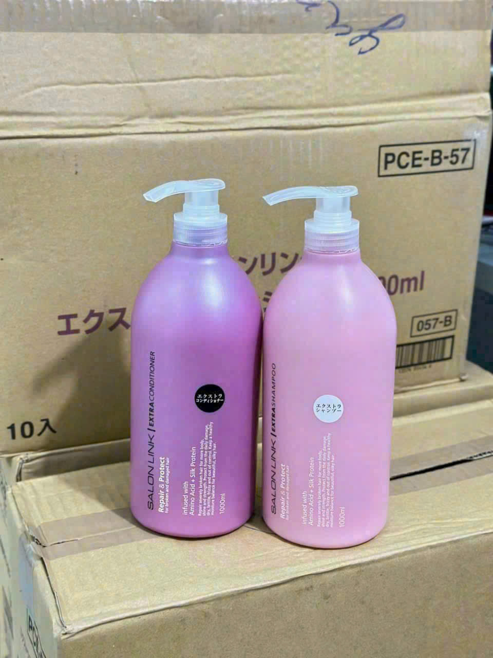 BỘ CẶP DẦU GỘI XẢ PHỤC HỒI SALON LINK - JAPAN 1000ml_thumbnail_3