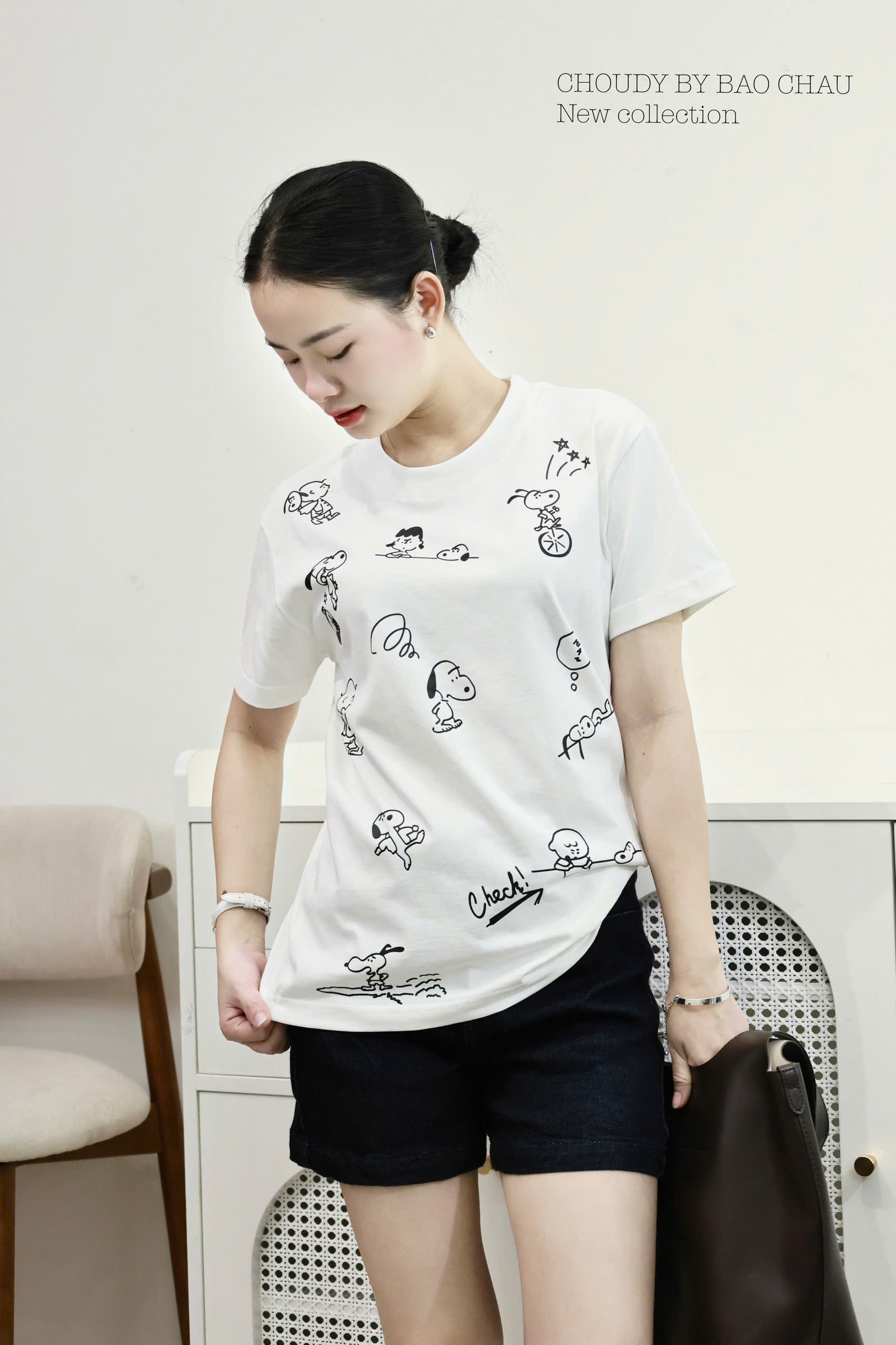 A861 ÁO THUN TRẮNG