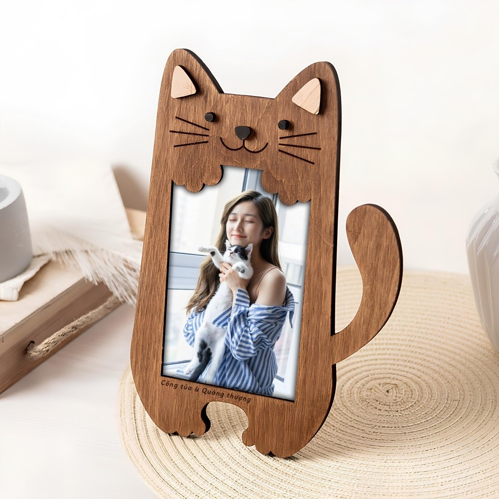 Khung Ảnh Hình Thú Cưng - In Theo Yêu Cầu, Lưu Giữ Khoảnh Khắc Đáng Yêu_thumbnail_0