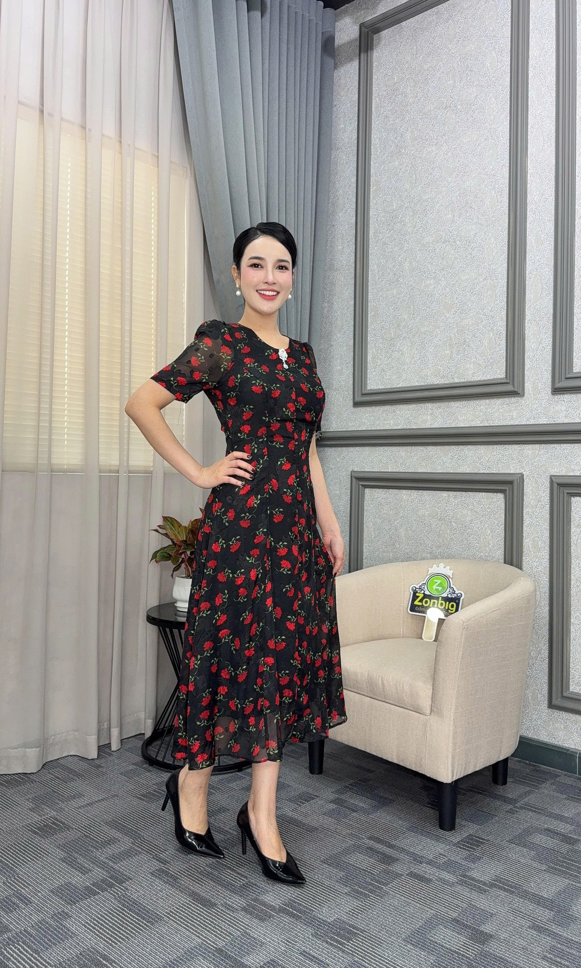 Đầm suông - Y1991 - Thương hiệu Zonbig_thumbnail_6