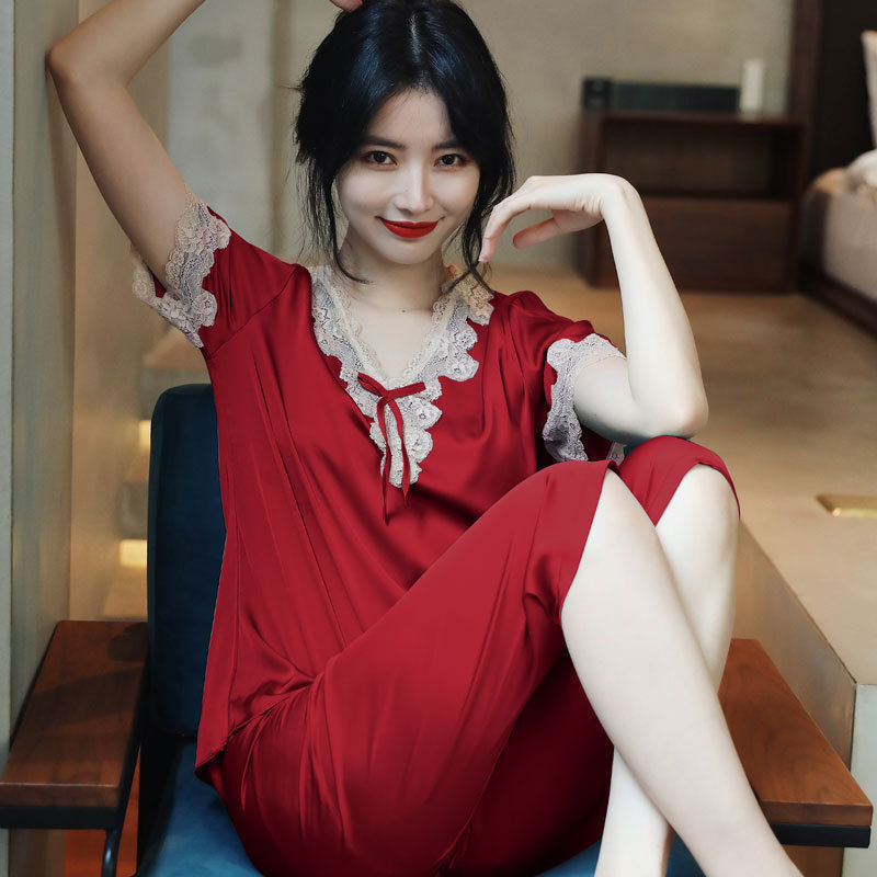 N02B Bộ ngủ ren lửng cao cấp_thumbnail_4