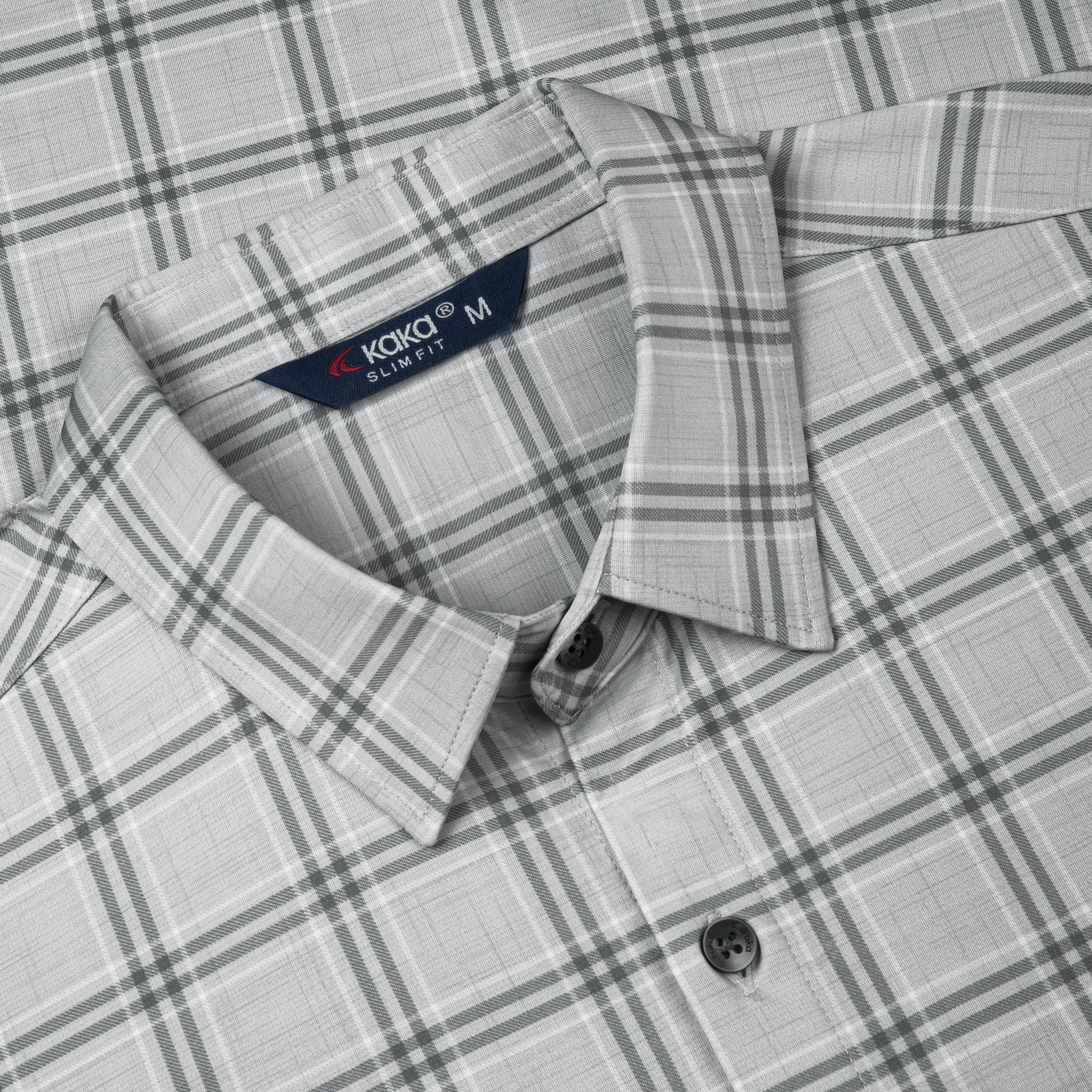Áo Sơ Mi KaKa Bamboo co giãn kẻ sọc S24
