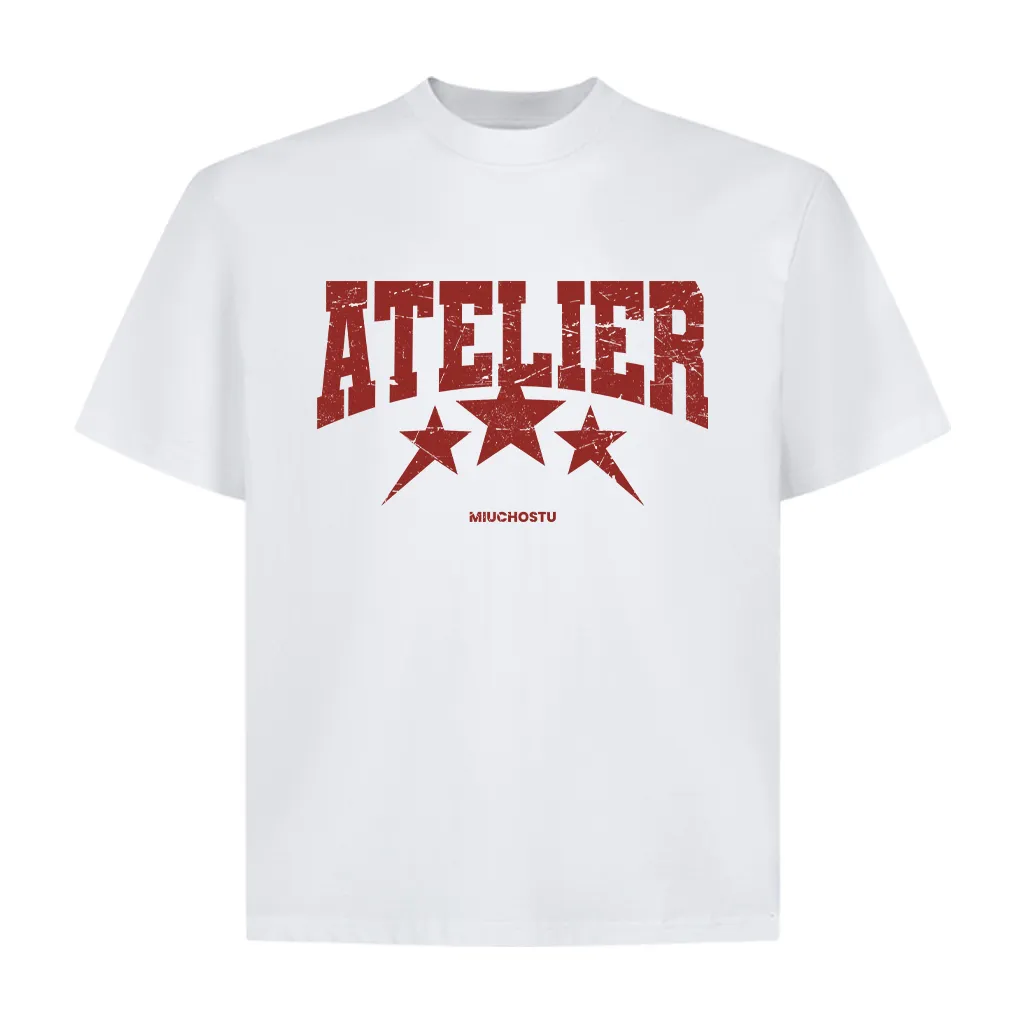 Áo thun boxy unisex Miucho Club vải cotton mềm mại thoáng mát Atelier in mix 2673_thumbnail_7