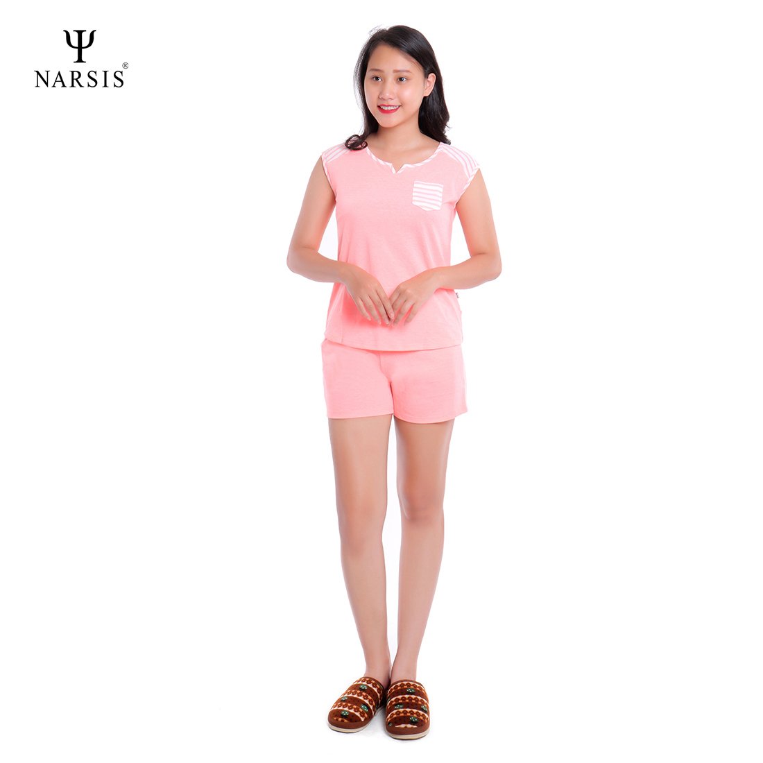 BỘ HÈ NỮ M8068 NARSIS CHẤT LIỆU THOÁNG MÁT, DỄ CHỊU, THOẢI MÁI CẢ NGÀY, DỄ VẬN ĐỘNG