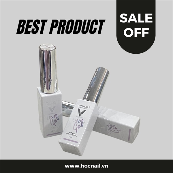 Gel cọ nét - Metal - Bạc Silver - Vinimay_thumbnail_2