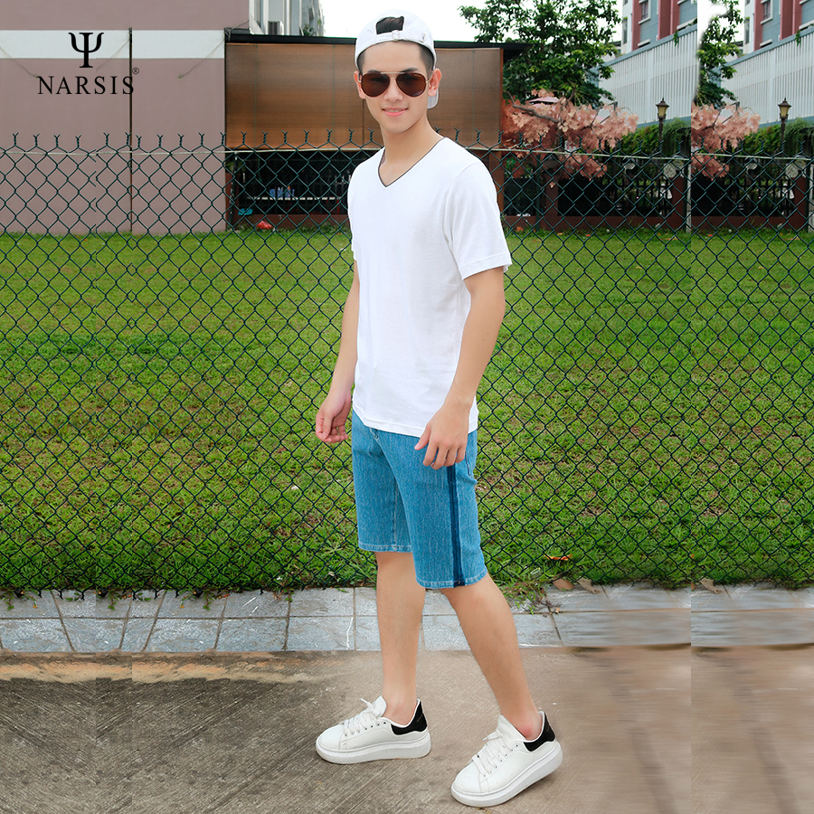 ÁO NAM NARSIS  TRẮNG LÉ GHI D3054 NARSIS CHẤT LIỆU THOÁNG MÁT, DỄ CHỊU, THOẢI MÁI CẢ NGÀY, DỄ VẬN..._thumbnail_2