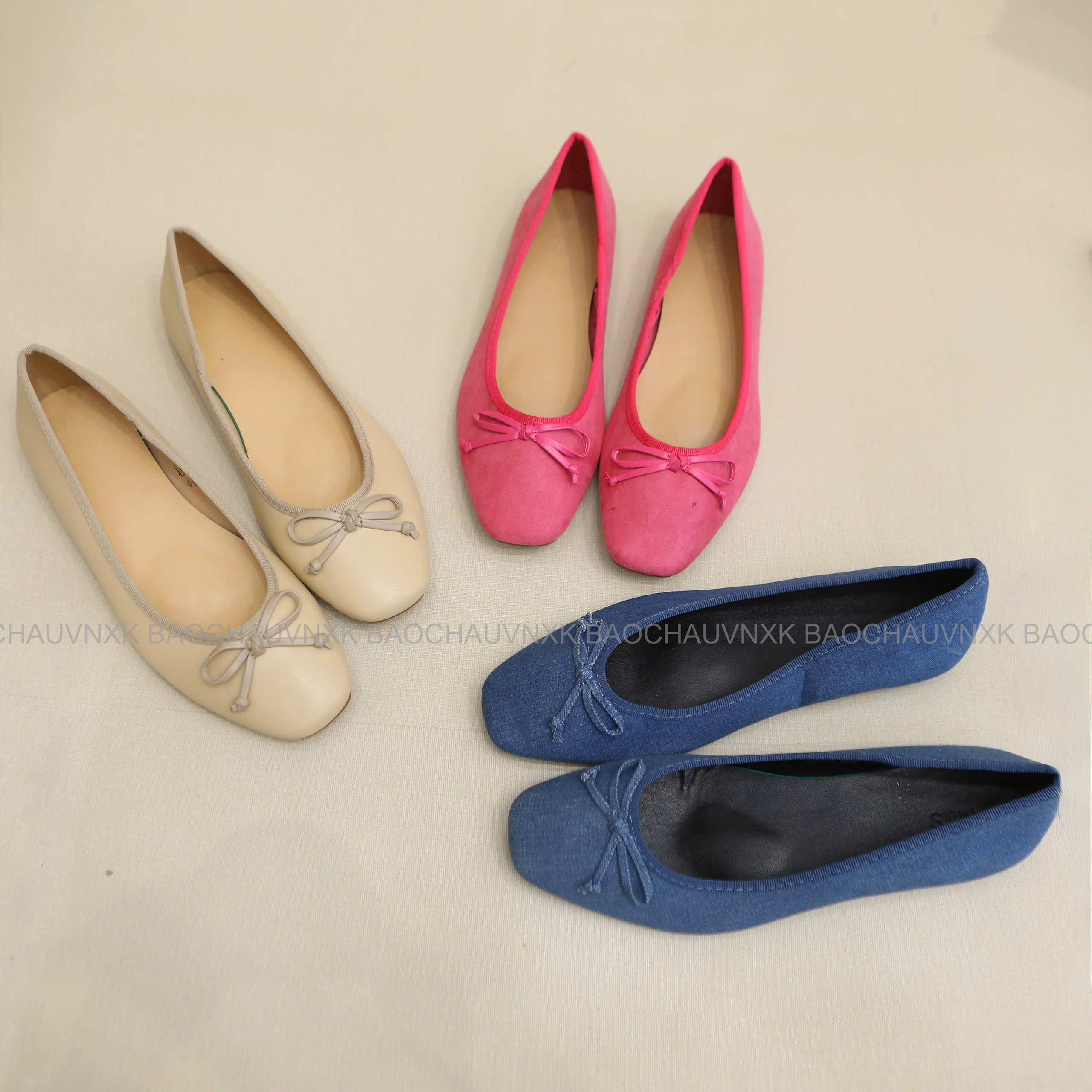 SALE G3 GIÀY BÚP BÊ 3 MÀU