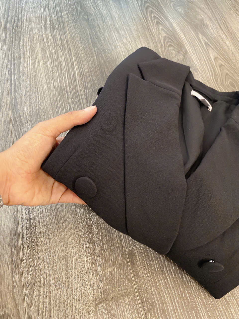 A414 ÁO KHOÁC  VEST ĐEN_thumbnail_20