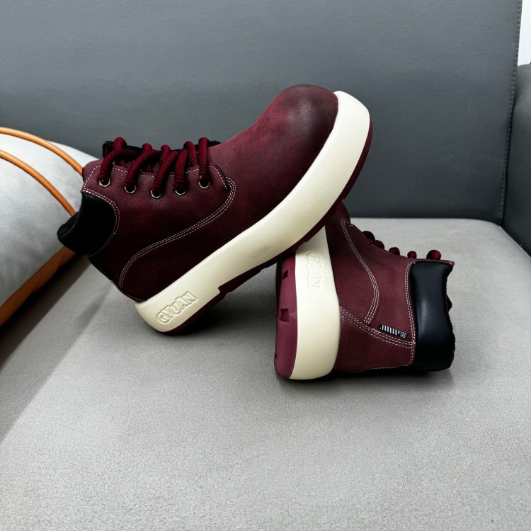 GA356 - Giày nam mũi tròn phong cách cổ điển phối màu đơn sắc đa năng mùa đông 2025_thumbnail_5