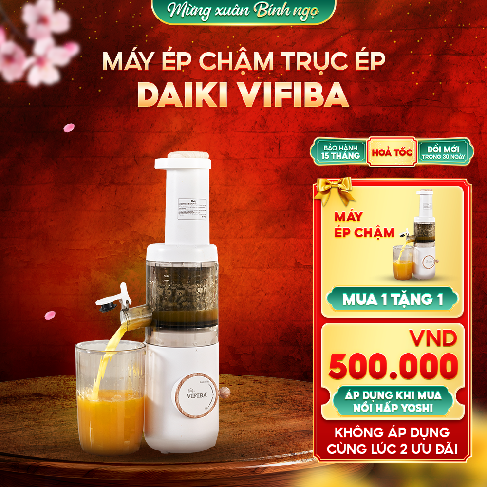 Máy Ép Chậm Daiki Vifiba