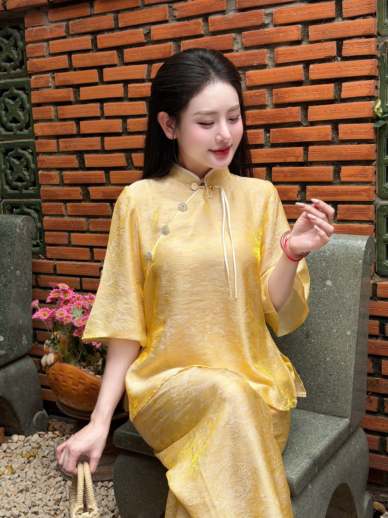 PP413 Pháp phục lễ chùa tơ tằm cao cấp Tinh Nhi_thumbnail_5