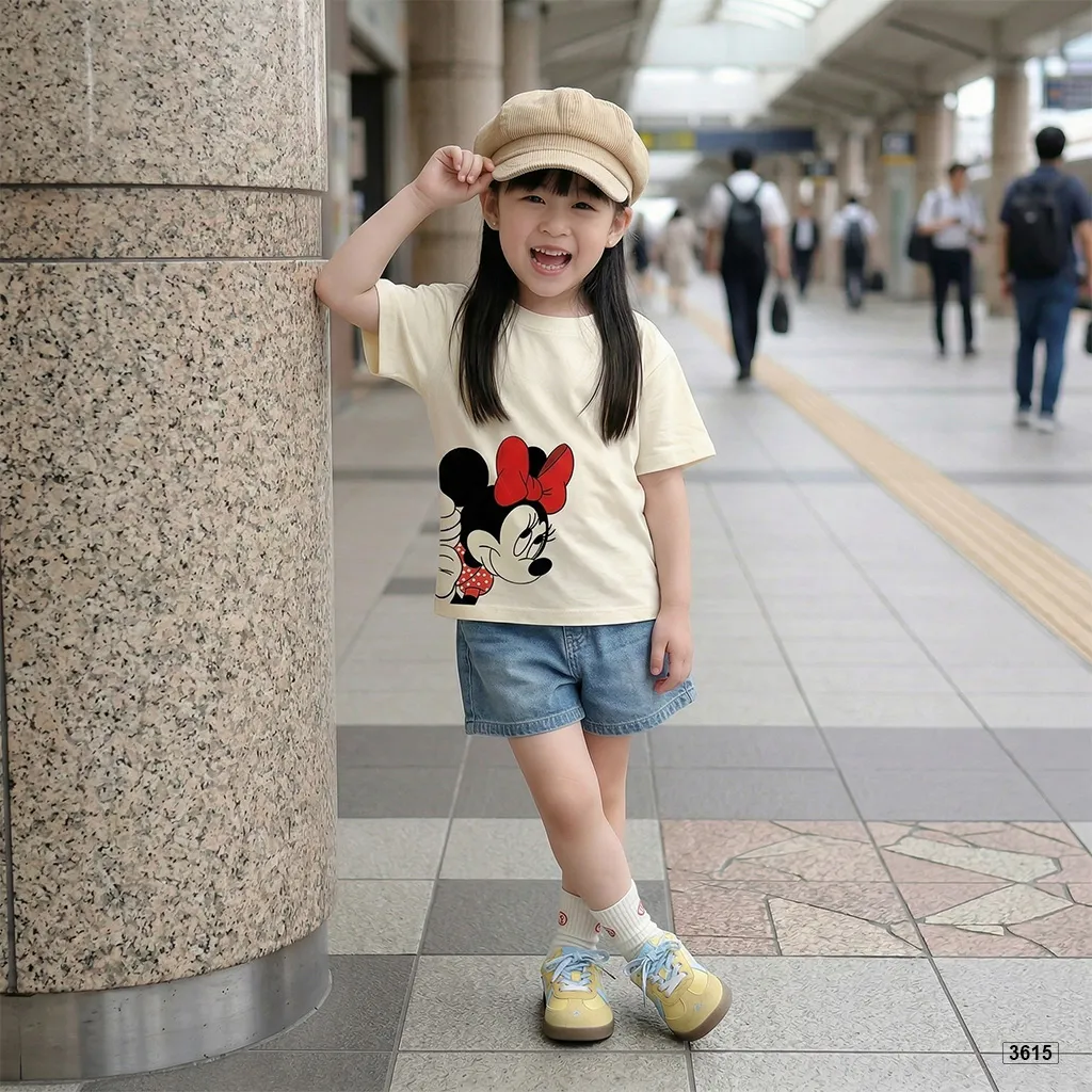 Áo thun bé gái Chuột Miinnie đáng yêu Kado 3615_thumbnail_4