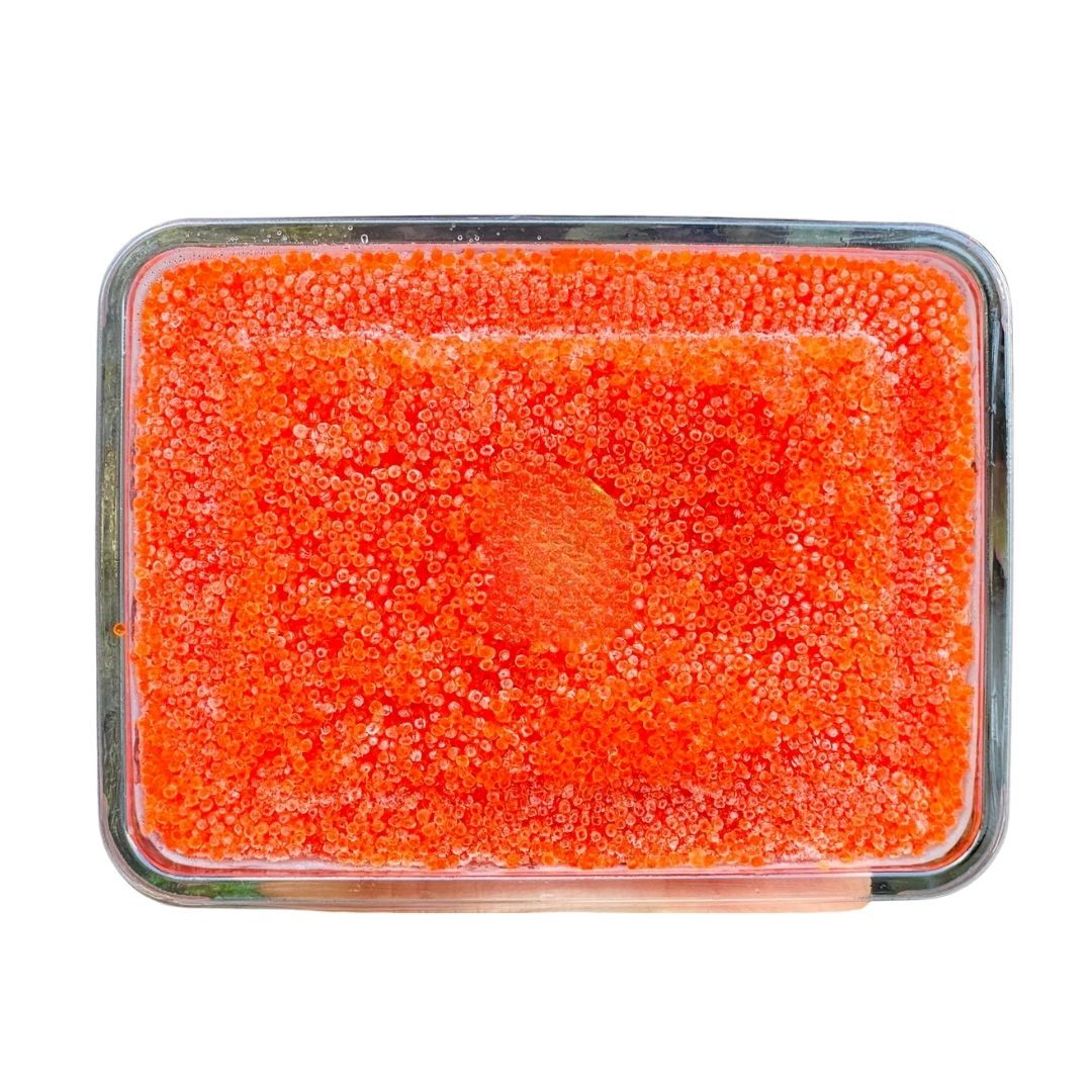 TOBIKO (trứng cá chuồn màu cam, xanh, đen, đỏ) _thumbnail_1