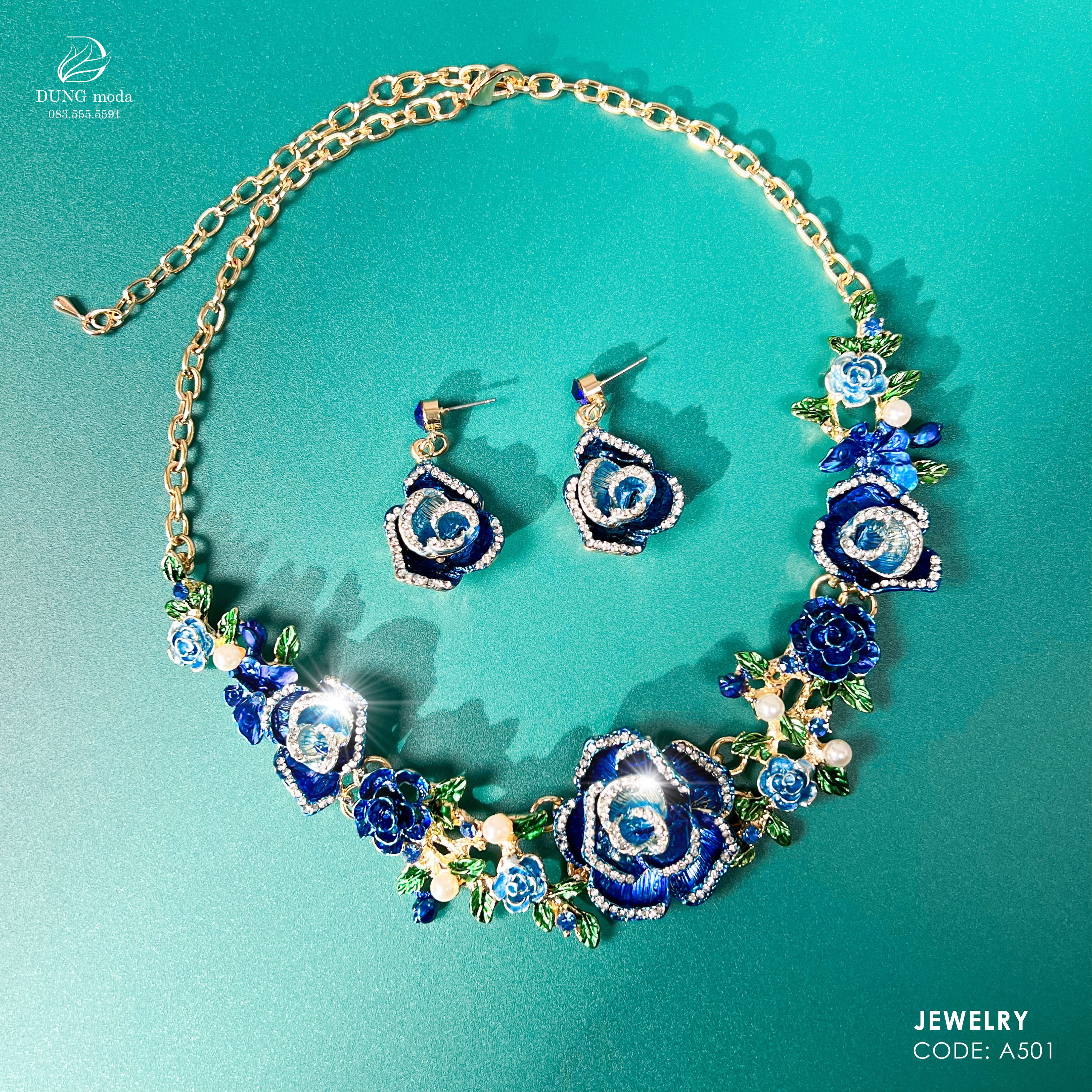 Bộ Trang Sức Pha Lê A501_thumbnail_10