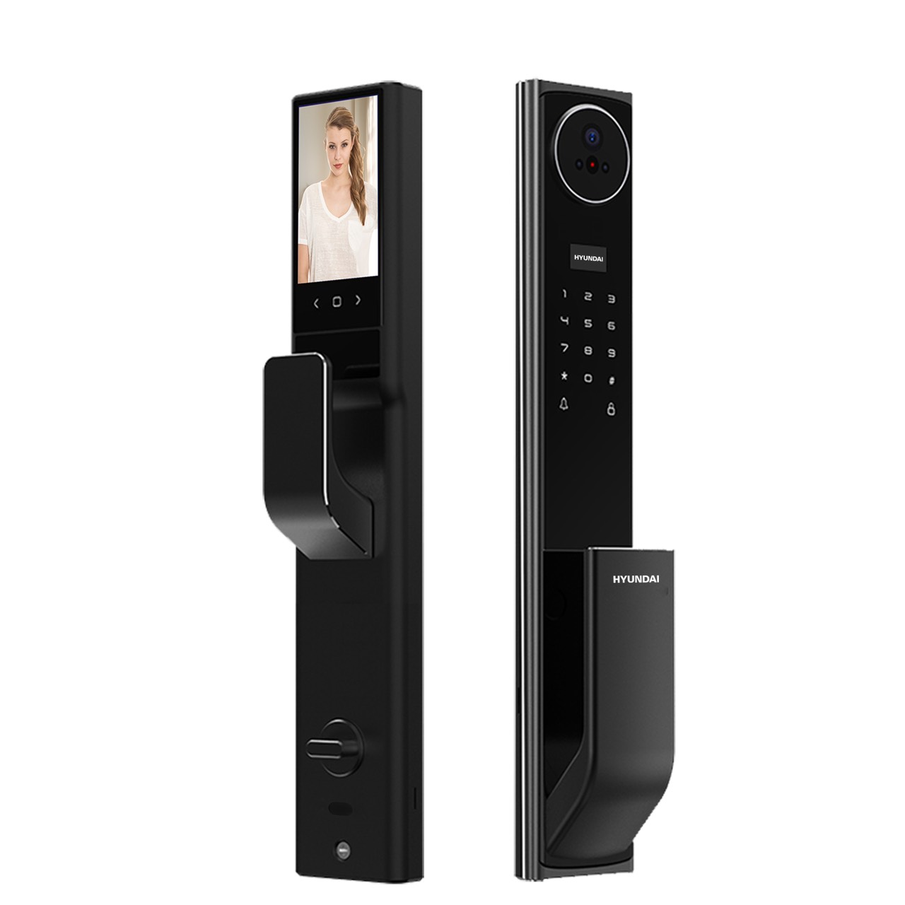 KHÓA CỬA ĐIỆN TỬ HYUNDAI HY-SLA911F BLACK